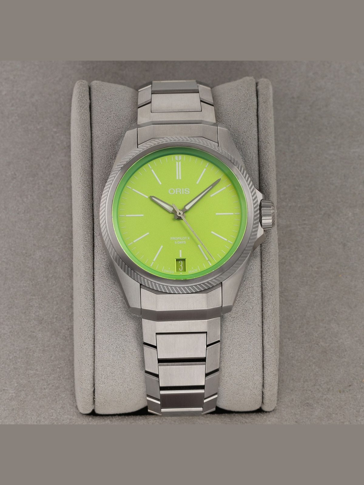 Oris ProPilot X Kermit Calibre 400 39mm 01 400 7778 7157-Set