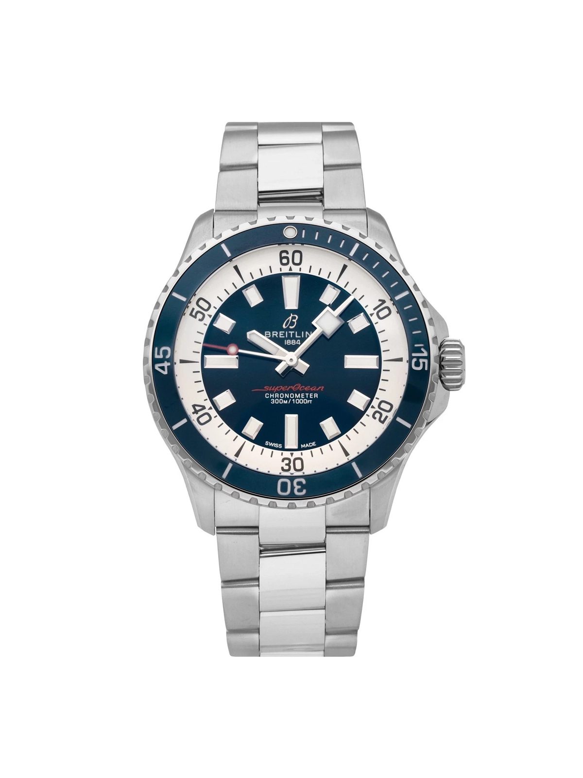 Breitling Superocean Blue Dial Automatic 42mm Men's Watch A17375E71C1A1