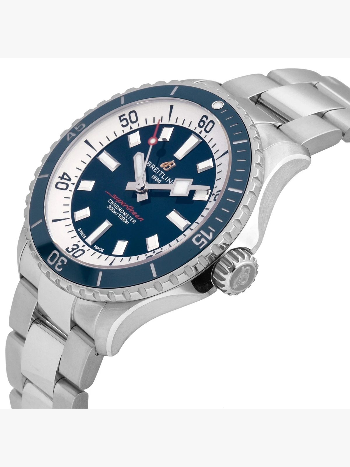 Breitling Superocean Blue Dial Automatic 42mm Men's Watch A17375E71C1A1