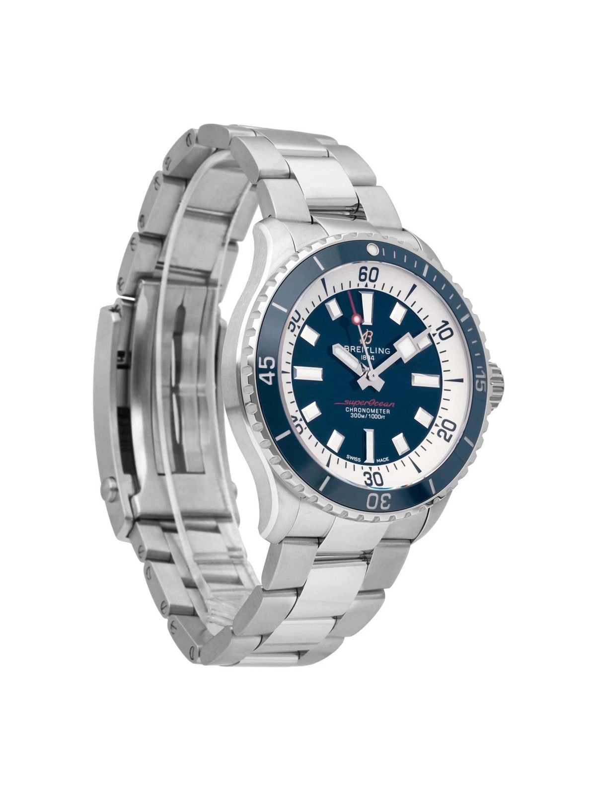 Breitling Superocean Blue Dial Automatic 42mm Men's Watch A17375E71C1A1