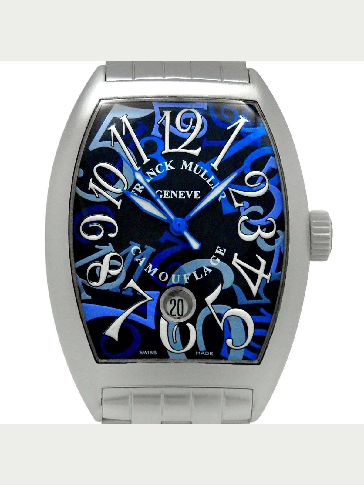 Franck Muller Casablanca 7880 CDTBR Stainless Steel 36mm Automatic Men's #DKW125
