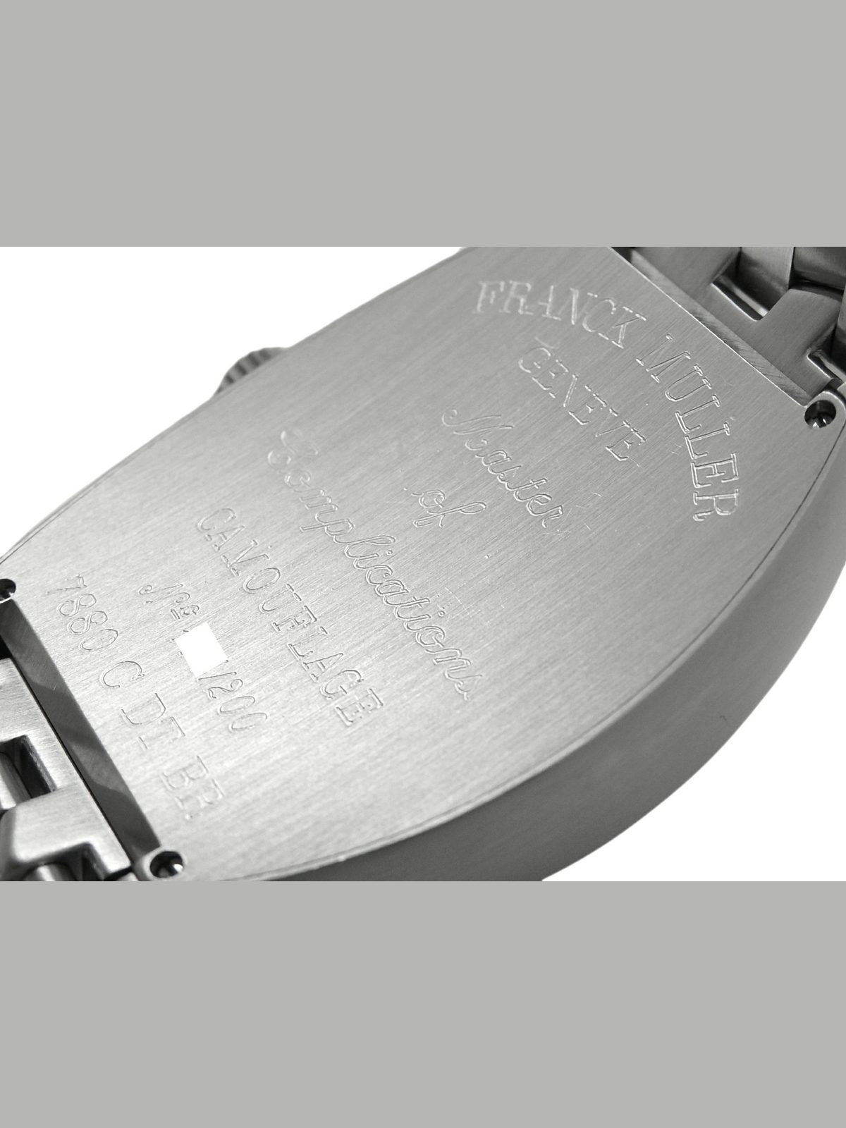 Franck Muller Casablanca 7880 CDTBR Stainless Steel 36mm Automatic Men's #DKW125