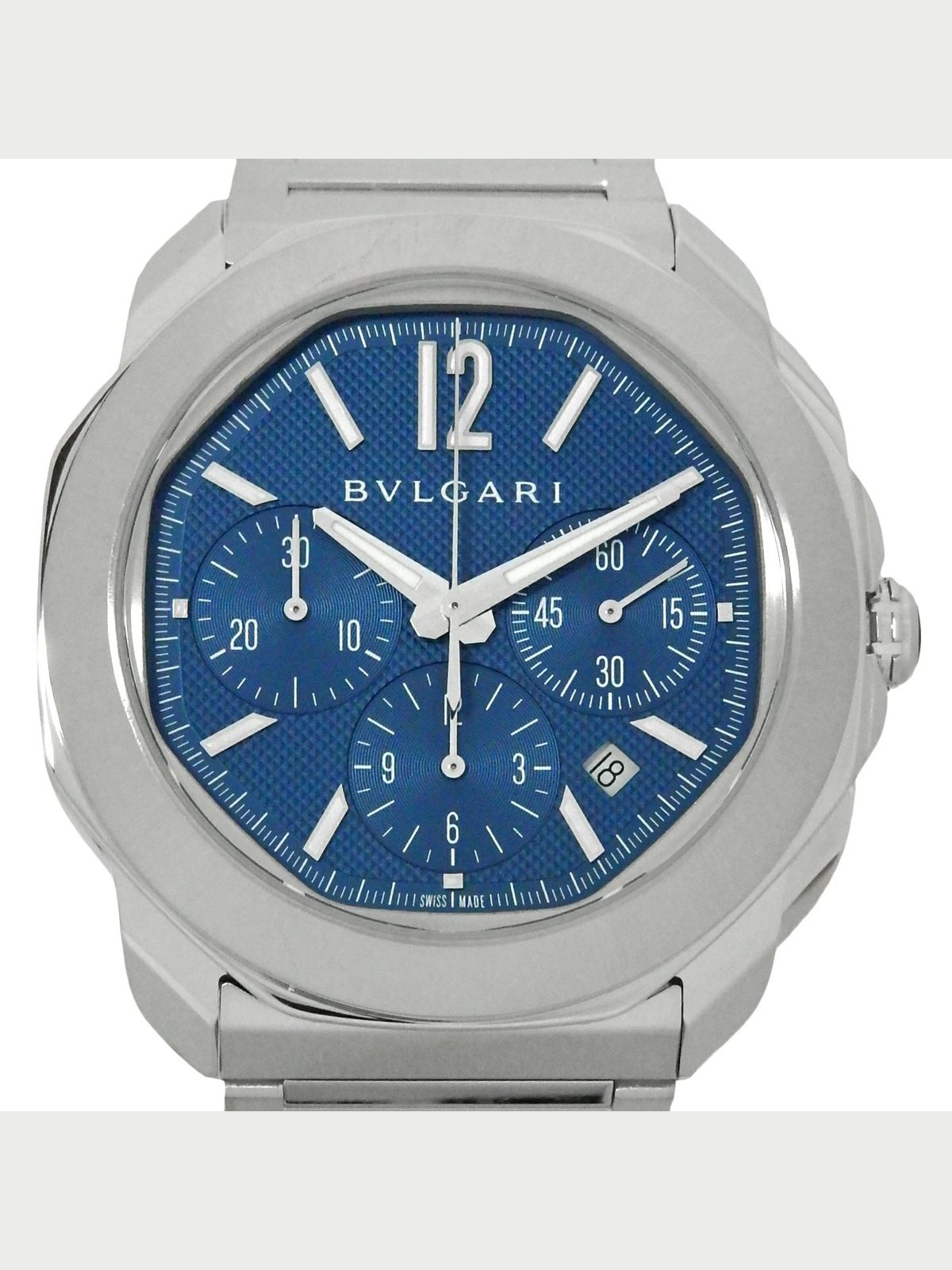 Bvlgari Octo Roma 103829 / OC 42SCH Stainless Steel 41mm Automatic Men's #DKW108