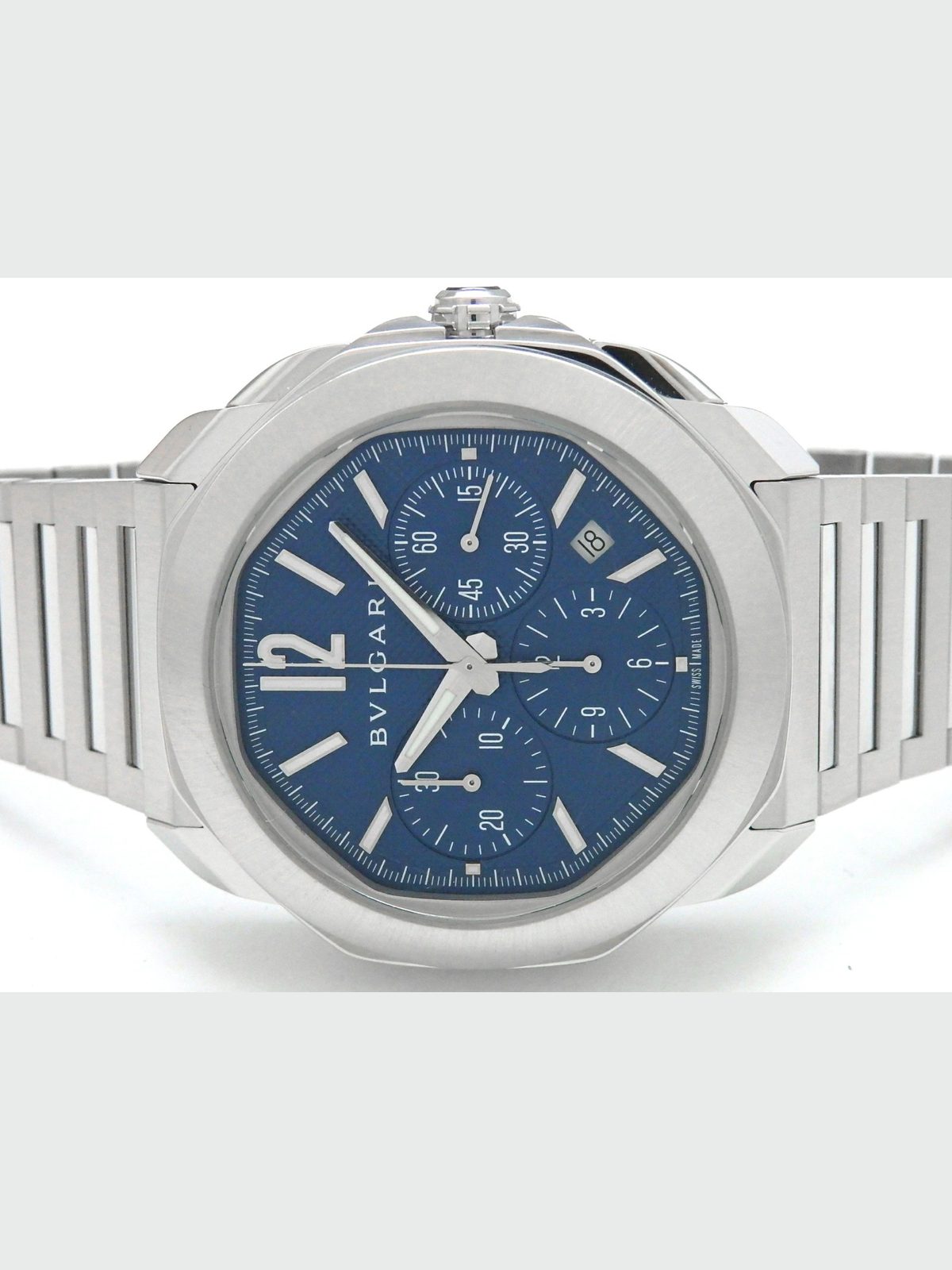 Bvlgari Octo Roma 103829 / OC 42SCH Stainless Steel 41mm Automatic Men's #DKW108