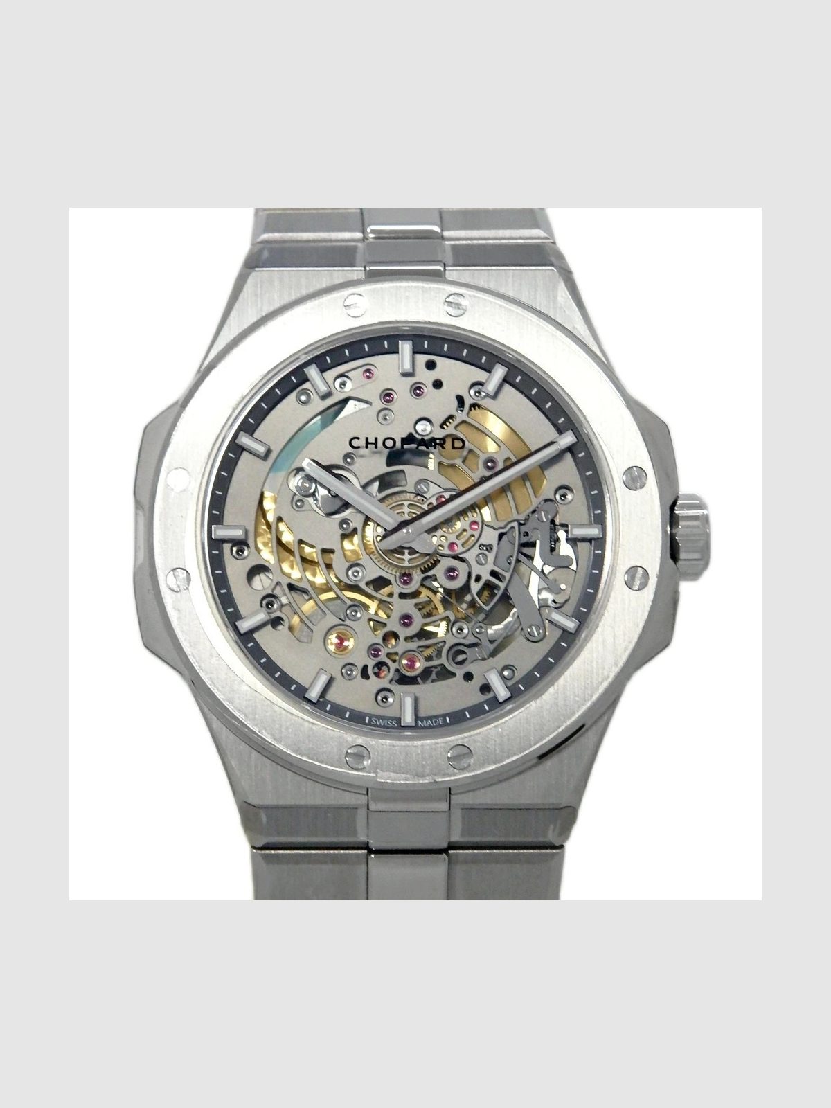 Chopard Alpine Eagle 298630-300 Titanium 41mm Automatic Box and Papers #DKW414