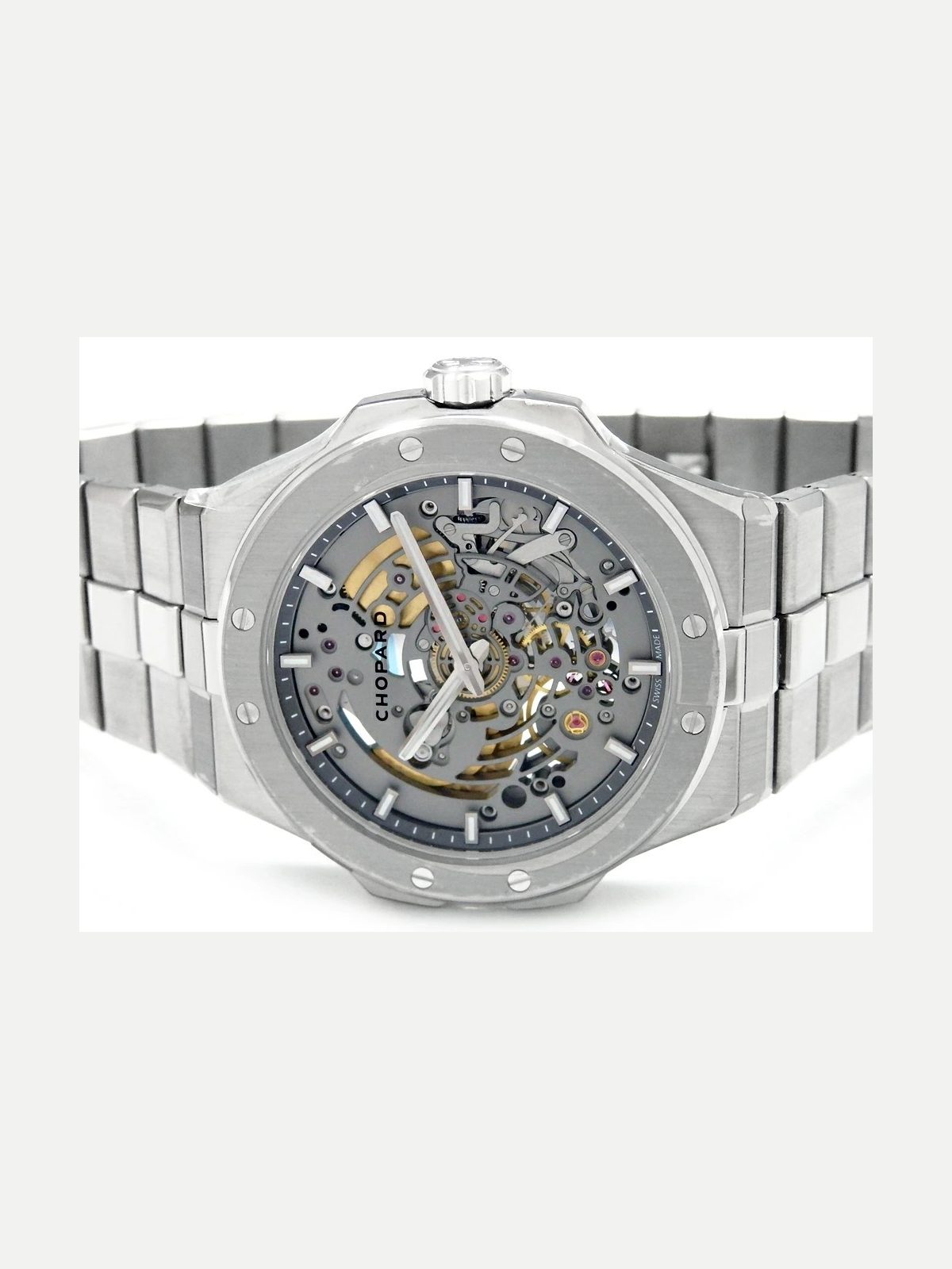 Chopard Alpine Eagle 298630-300 Titanium 41mm Automatic Box and Papers #DKW414