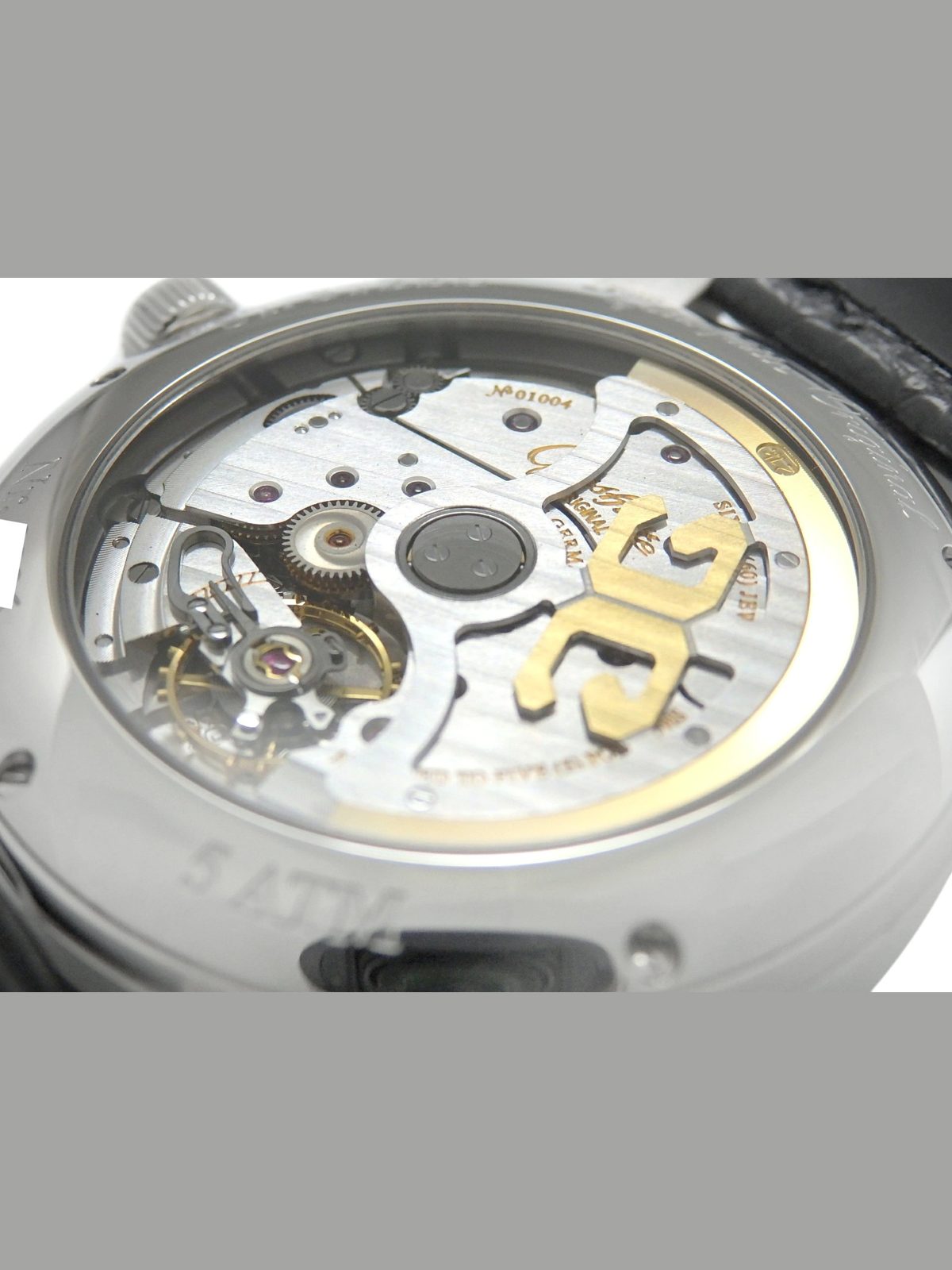 Glashuette_Original Glashuette Original Senator 100-14-05-02-04 Stainless Steel 44mm Men's #DKW417
