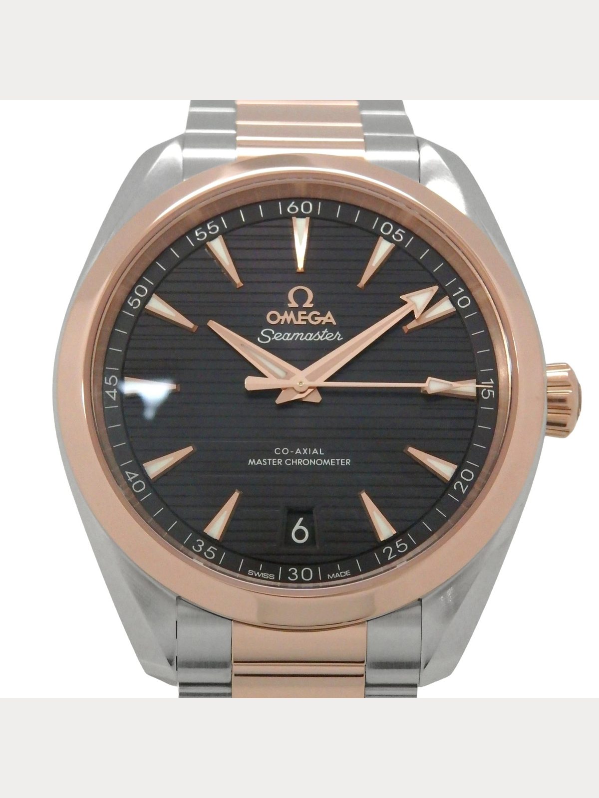 Omega Seamaster Aqua Terra 220.20.41.21.06.001 18K Pink Gold 41mm Men's #DKW039