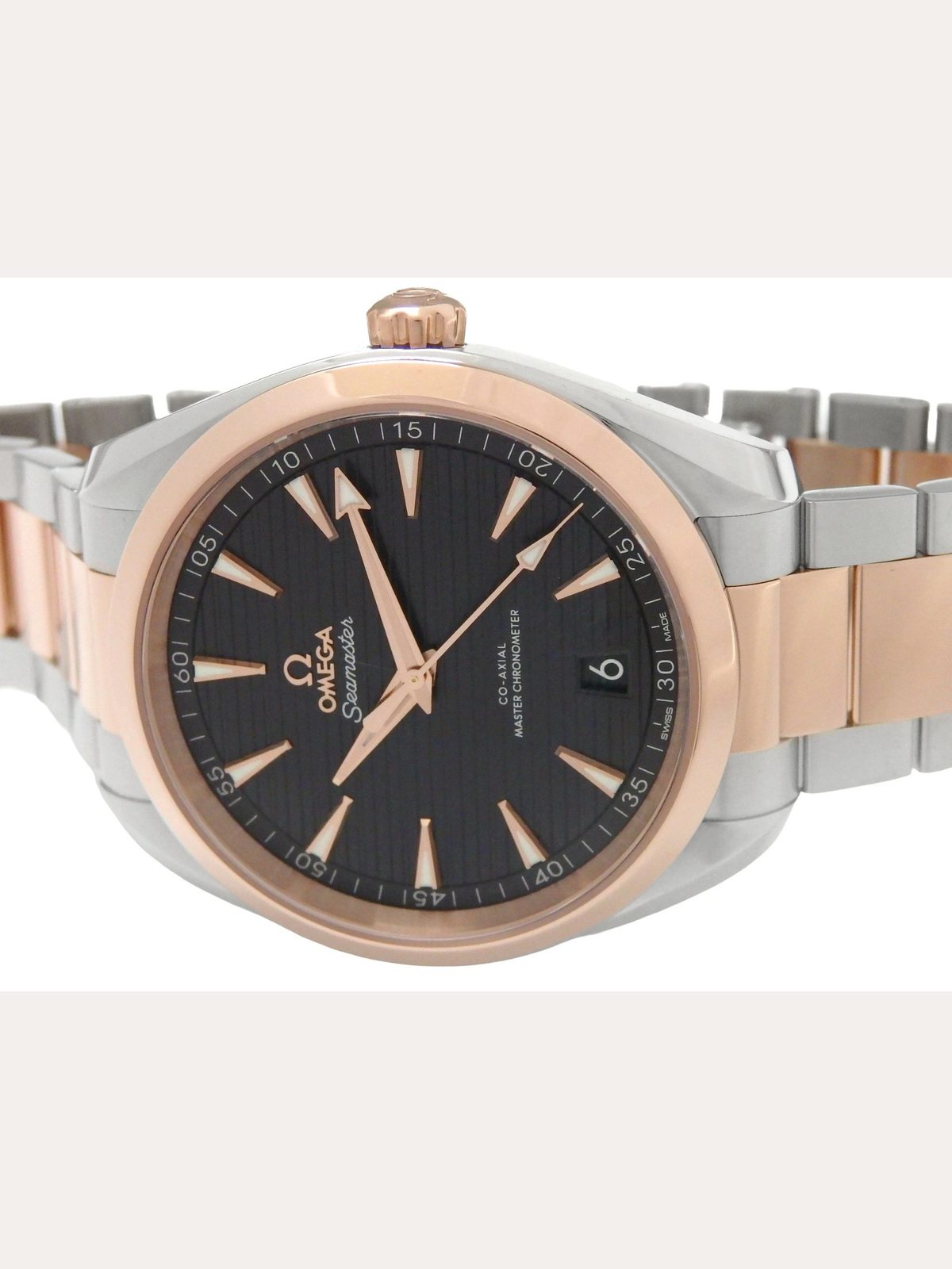 Omega Seamaster Aqua Terra 220.20.41.21.06.001 18K Pink Gold 41mm Men's #DKW039