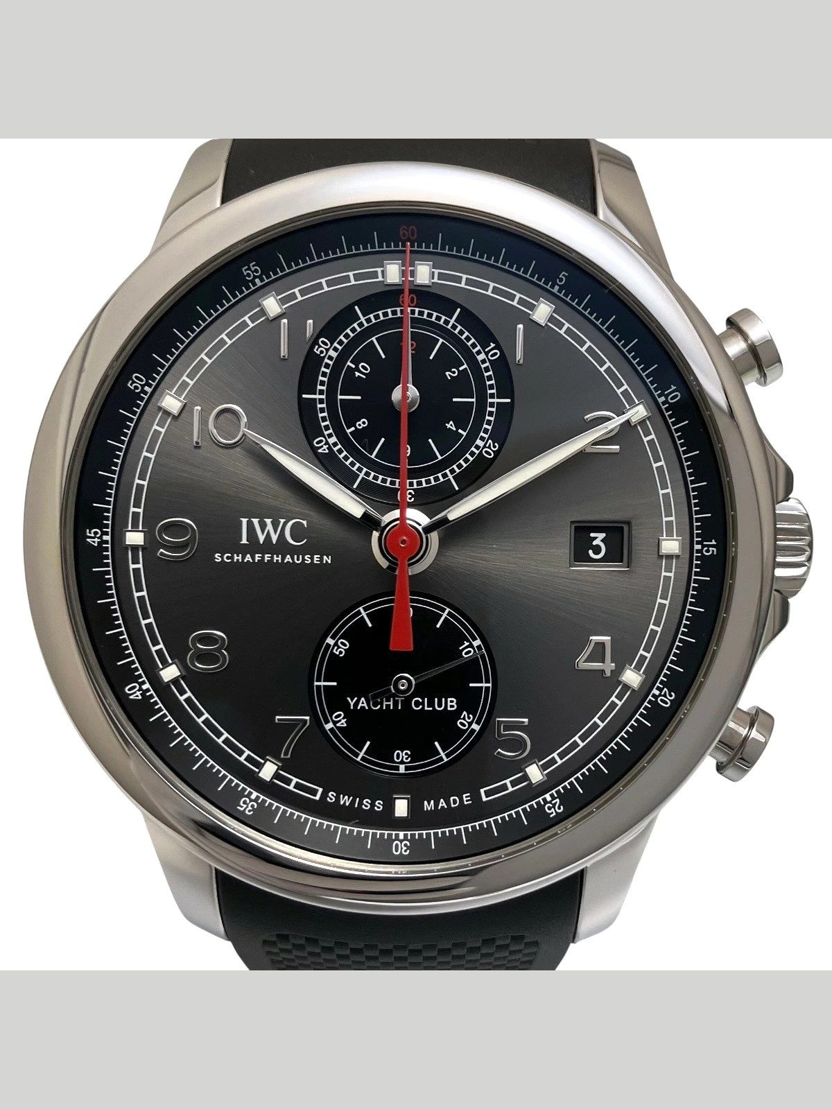 IWC Schaffhausen Portuguese Yacht Club IW390503 46.4mm Black Dial Men's #WPW807