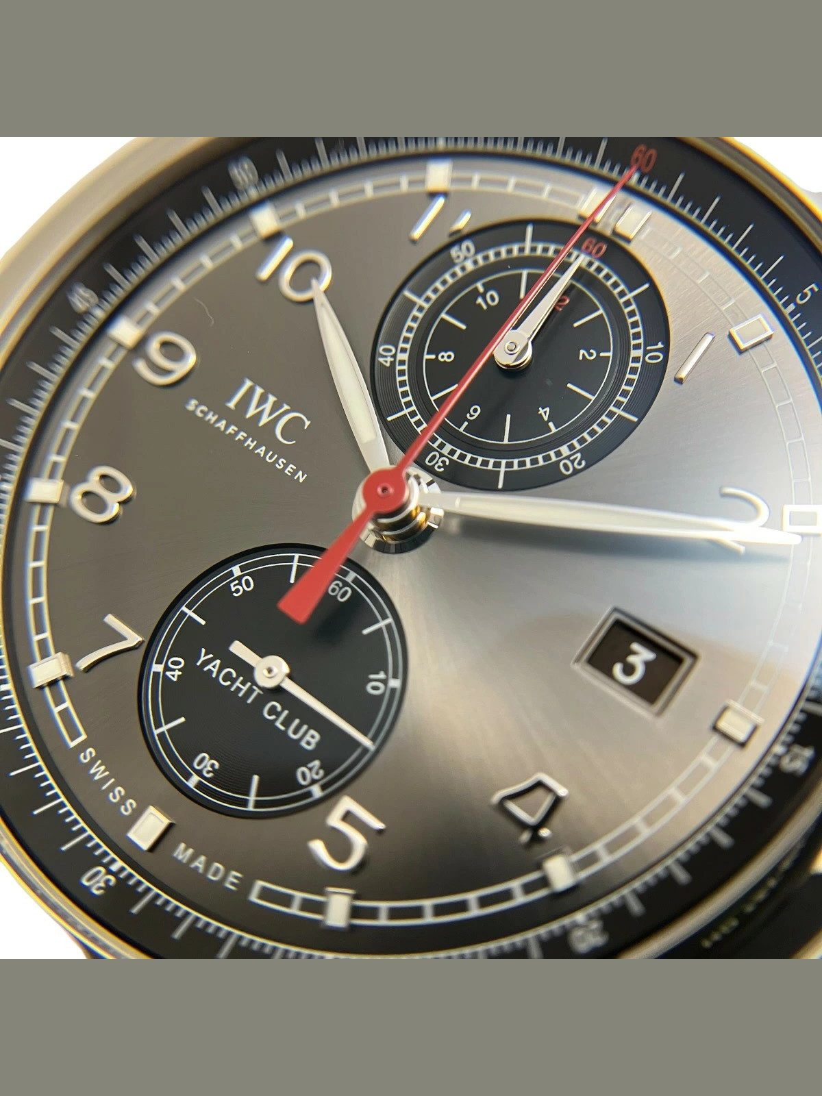 IWC Schaffhausen Portuguese Yacht Club IW390503 46.4mm Black Dial Men's #WPW807