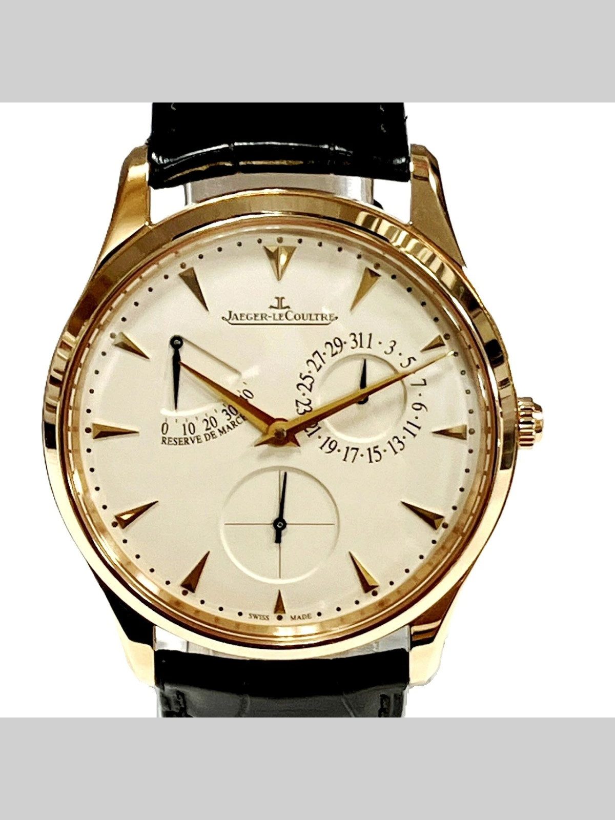 Jaeger-LeCoultre Master Ultra Thin Reserve de Marche Q1372520 18K Gold #WPW803