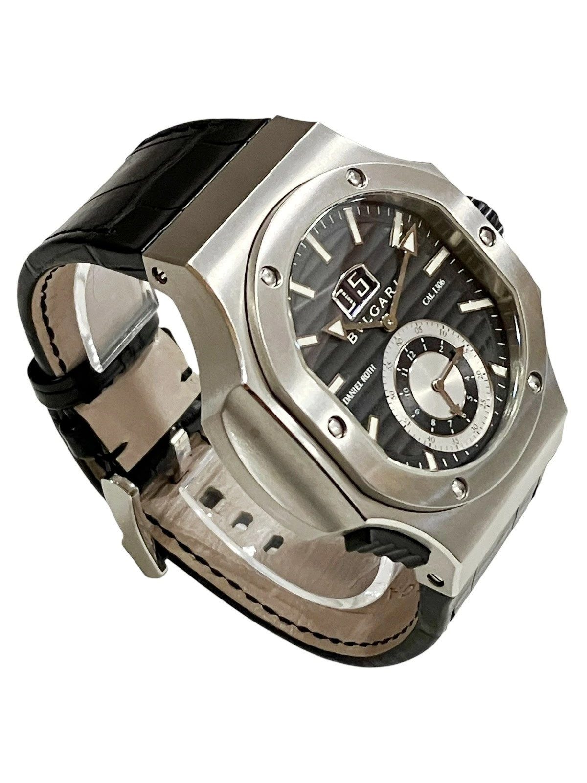 Bvlgari BRE56BSLDCHS Stainless Steel 43.9mm Quartz #WPW813