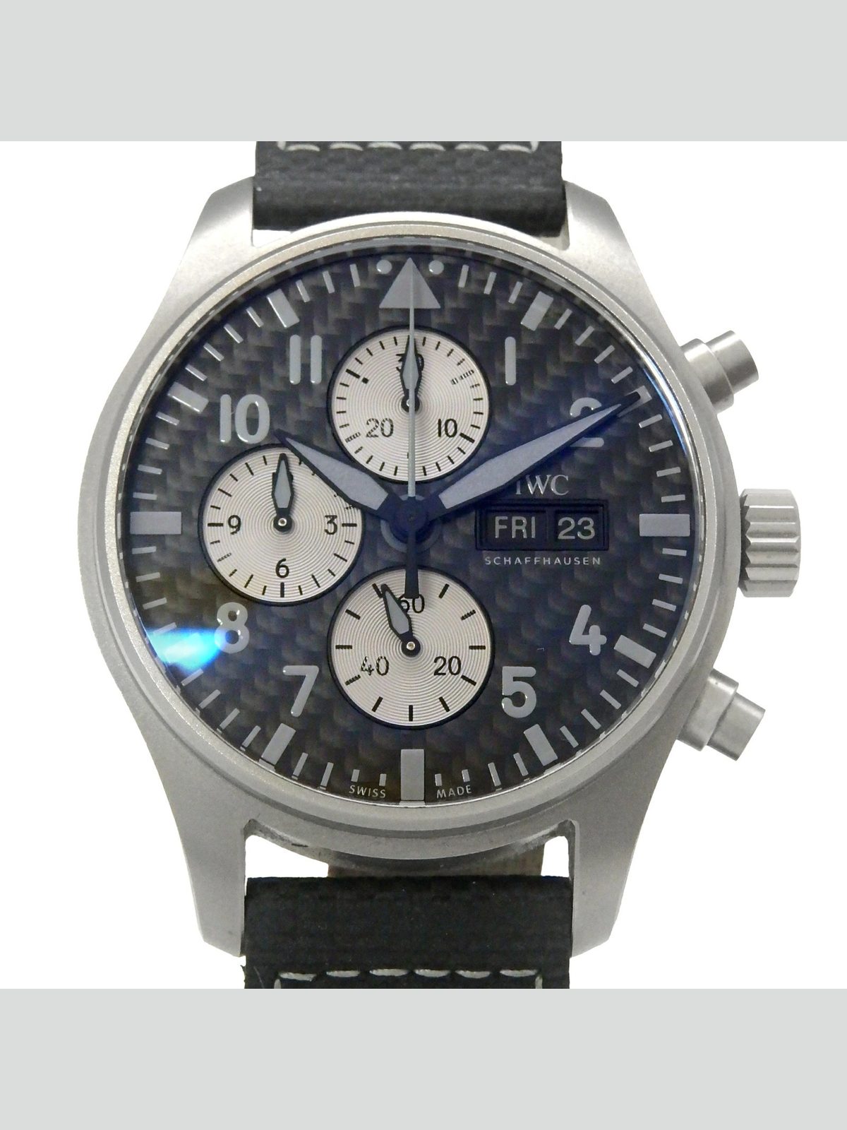 IWC Schaffhausen Pilot's Watch IW377903 Titanium 43mm Automatic Men's #DKW107