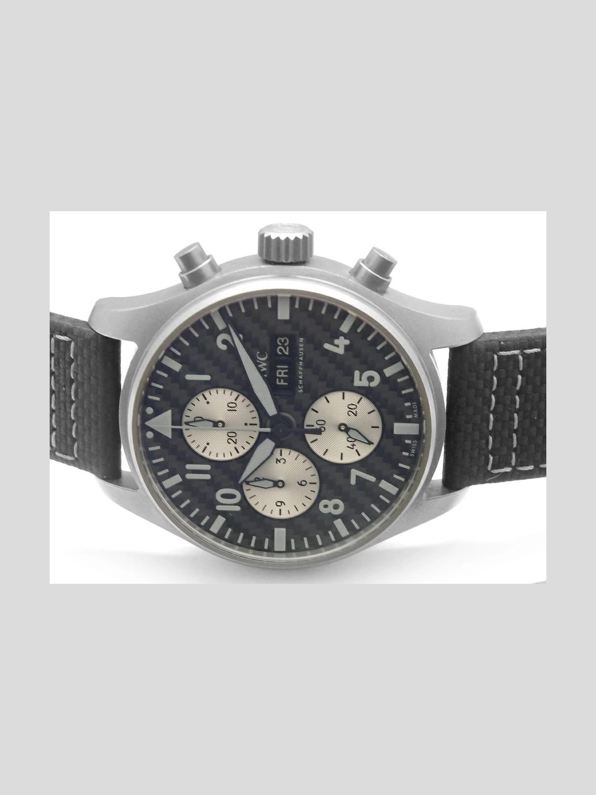 IWC Schaffhausen Pilot's Watch IW377903 Titanium 43mm Automatic Men's #DKW107