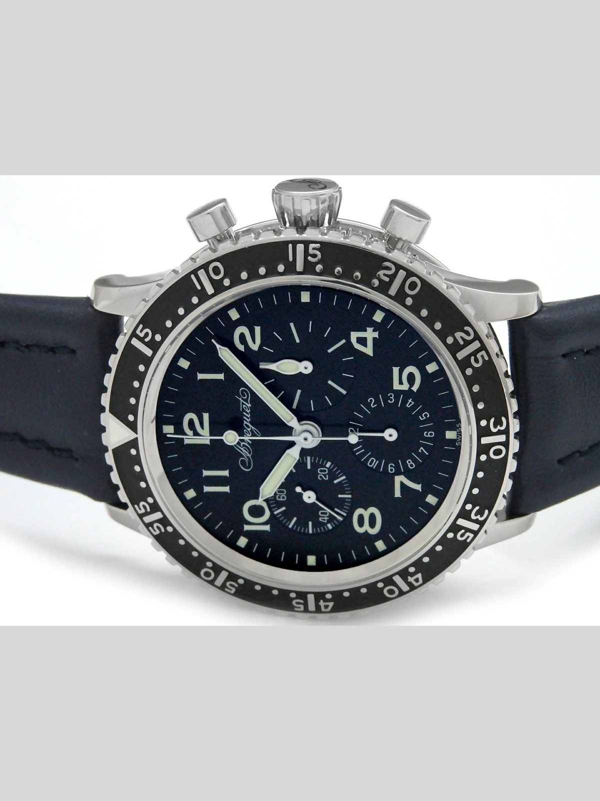 Breguet Aéronavale Type XX 3803ST / 92 / 3W6 Stainless Steel 39mm Men's #DKW059
