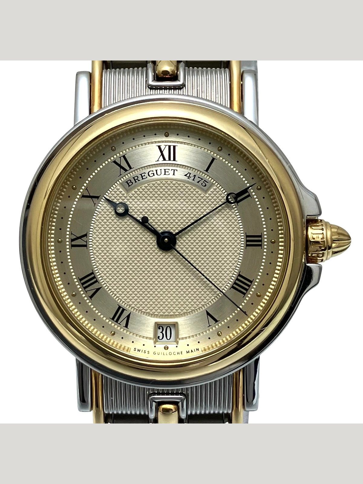 Breguet Marine 4400SA / 12 / X70 Stainless Steel / 18K Gold 33.6mm Men's #WPW805
