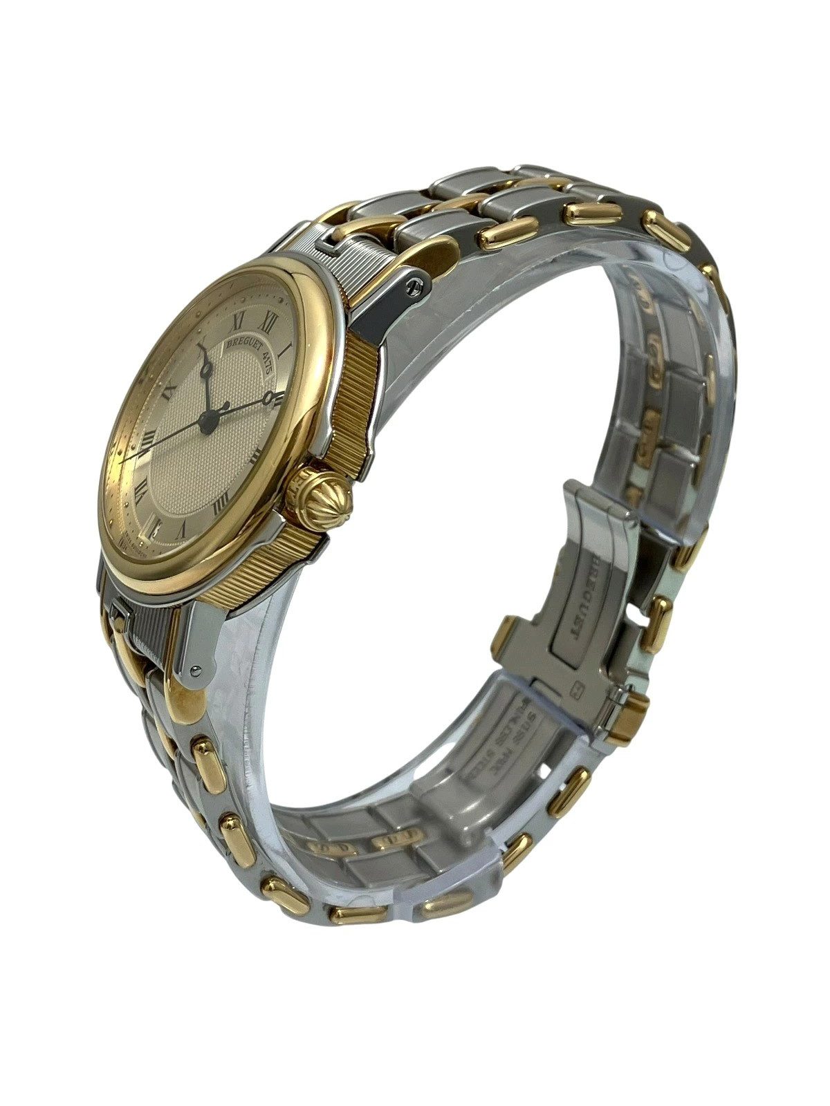 Breguet Marine 4400SA / 12 / X70 Stainless Steel / 18K Gold 33.6mm Men's #WPW805