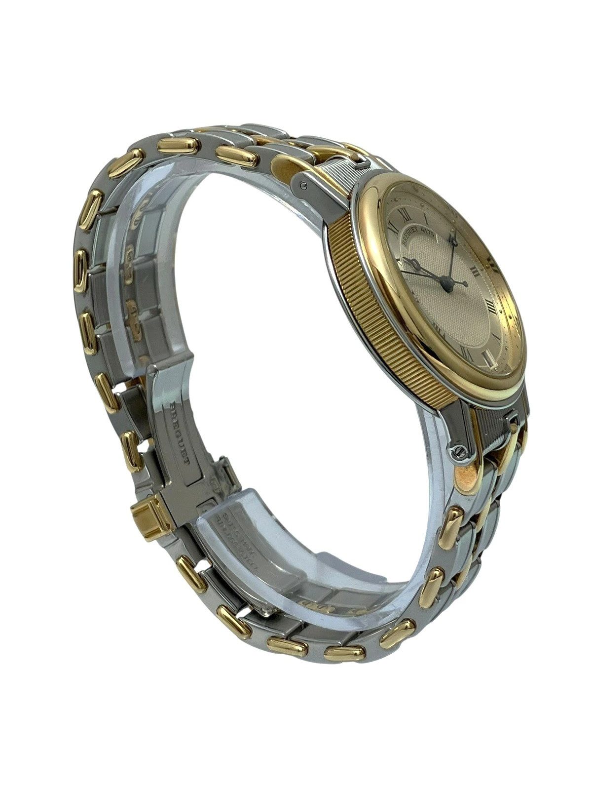 Breguet Marine 4400SA / 12 / X70 Stainless Steel / 18K Gold 33.6mm Men's #WPW805