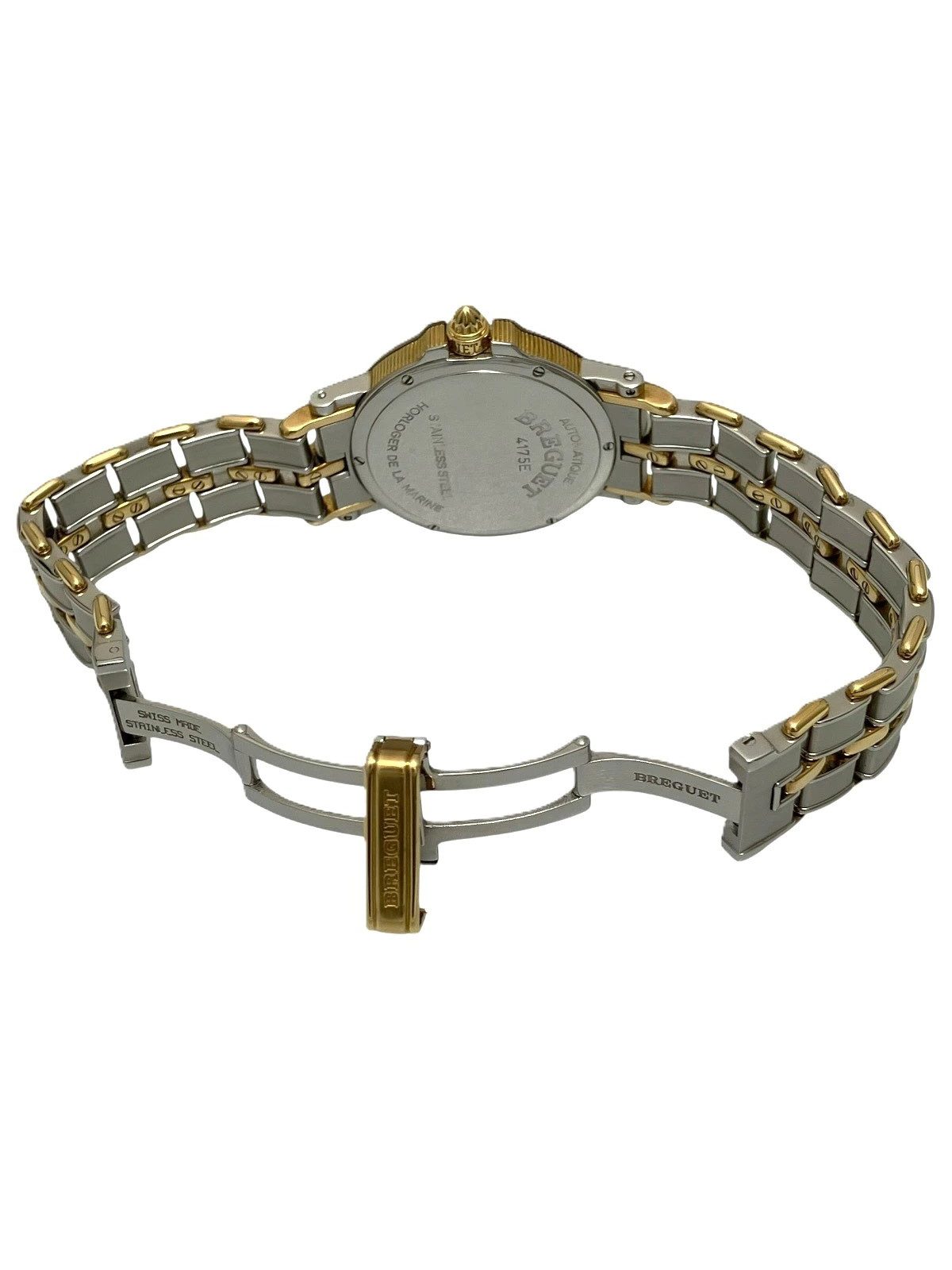 Breguet Marine 4400SA / 12 / X70 Stainless Steel / 18K Gold 33.6mm Men's #WPW805
