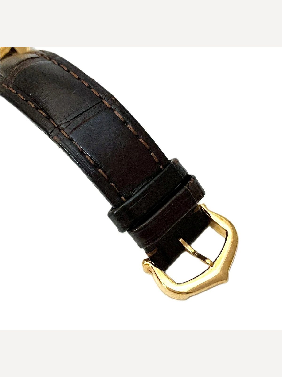 Cartier Clé WGCL0010 18K Gold 32.2mm White Dial Automatic Box and Papers #WPW808