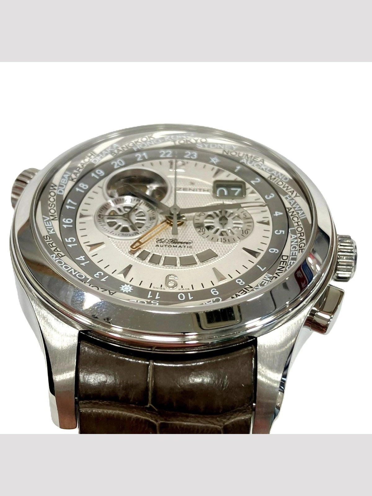 Zenith Grand Class Open Traveler Multi-City 03.0520.4037 01.C492 48mm #WPW812
