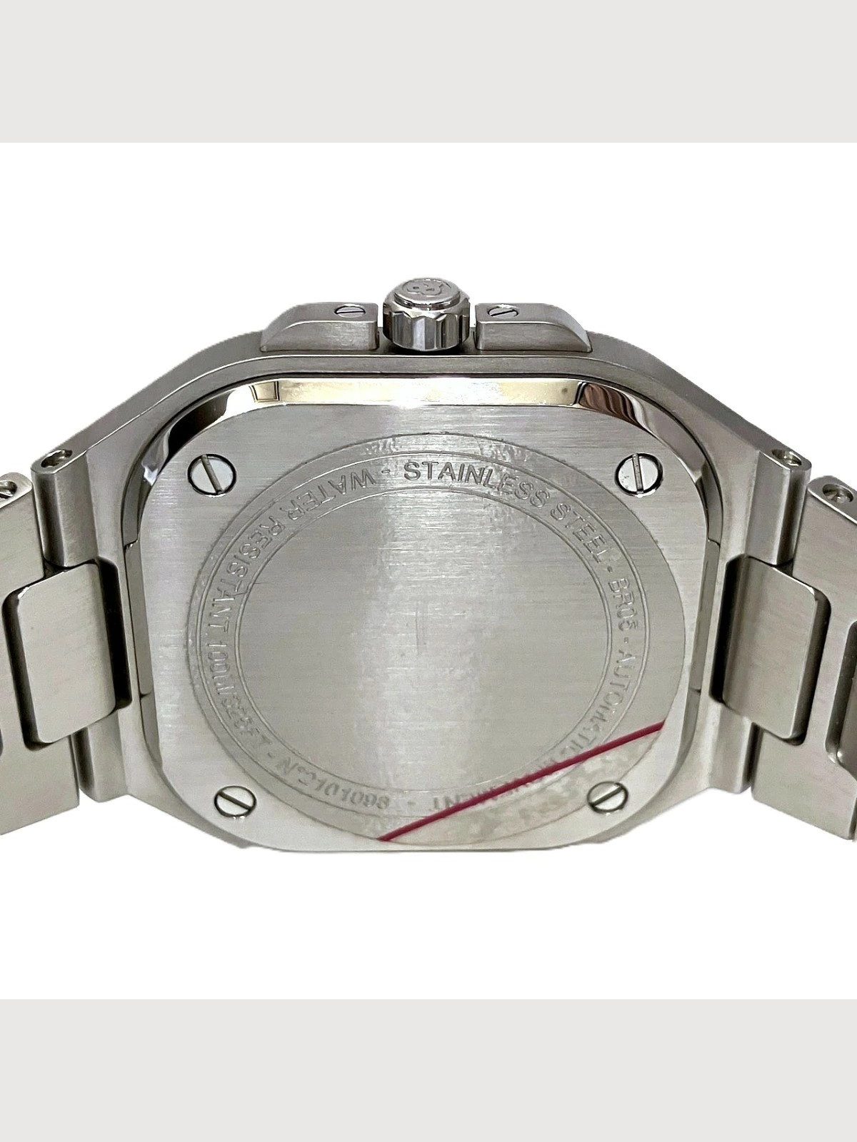 Bell & Ross BR05 Stainless Steel 33.7mm Silver Dial Automatic Men's #WPW816