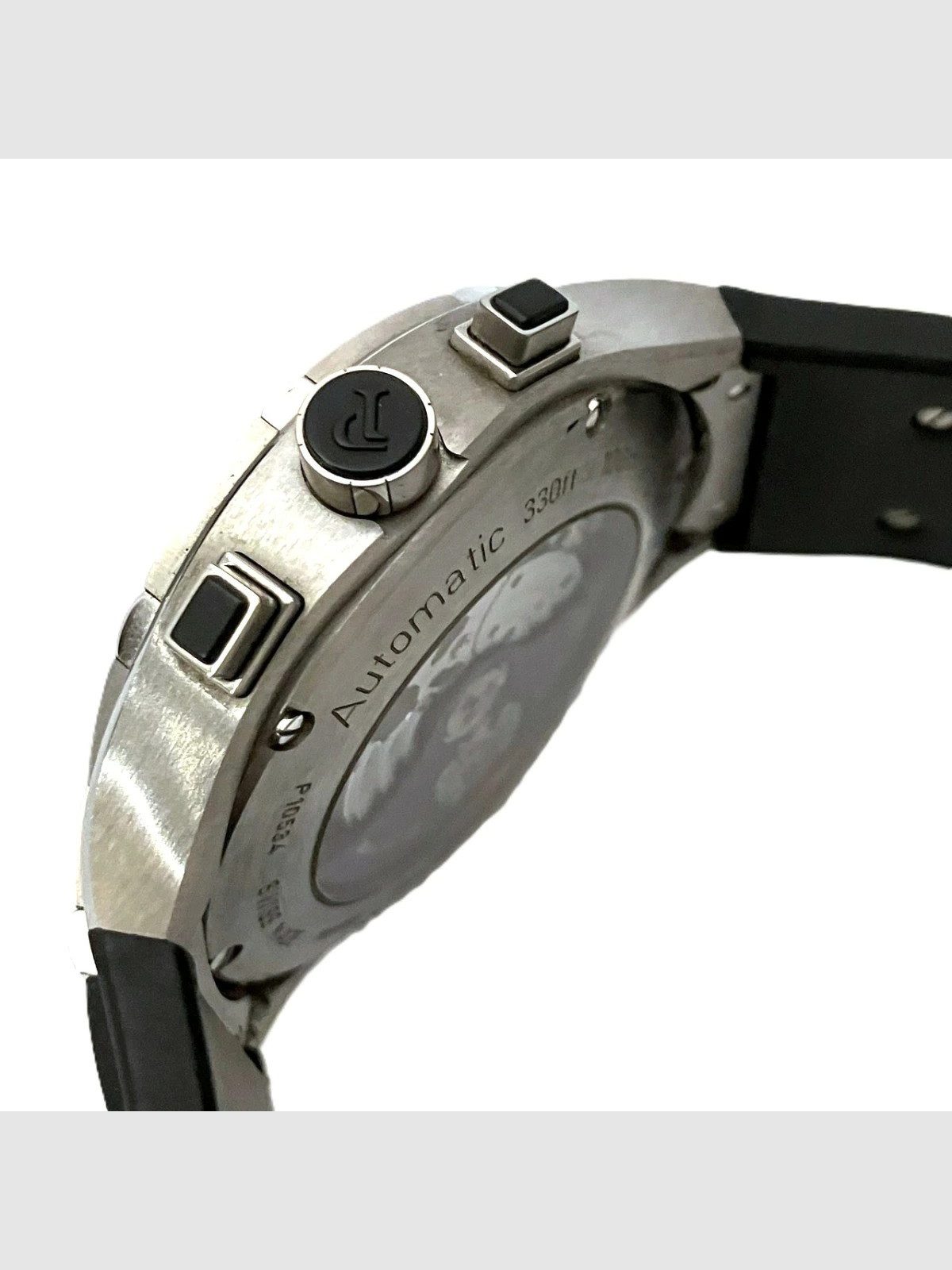 Piaget Polo P10534 Stainless Steel / Titanium 45.3mm Black Dial Men's #WPW809