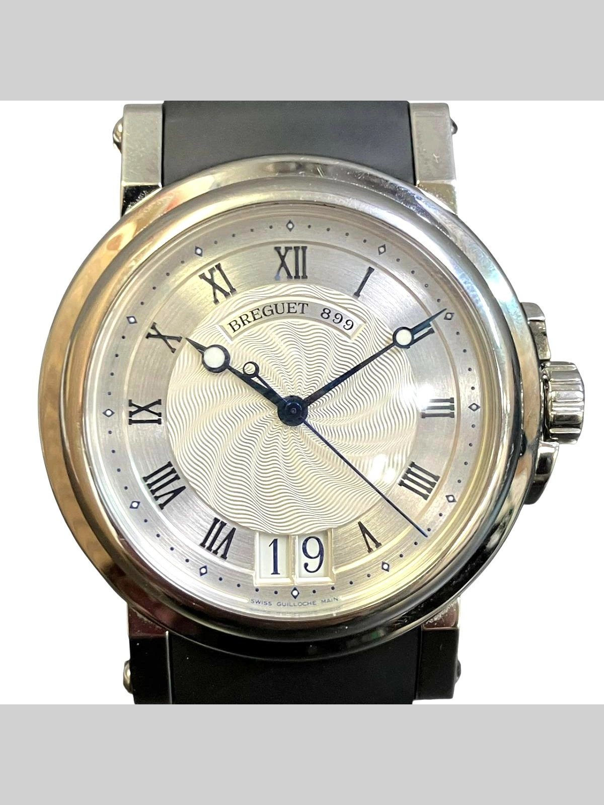 Breguet Marine 2 Large Date 5817ST / 12 / 5V8 Stainless Steel 39mm Men's #WPW804