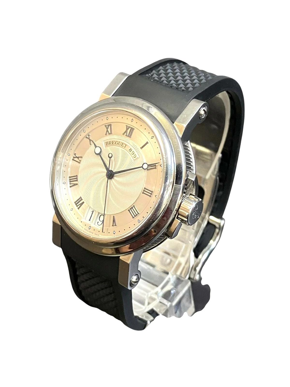 Breguet Marine 2 Large Date 5817ST / 12 / 5V8 Stainless Steel 39mm Men's #WPW804