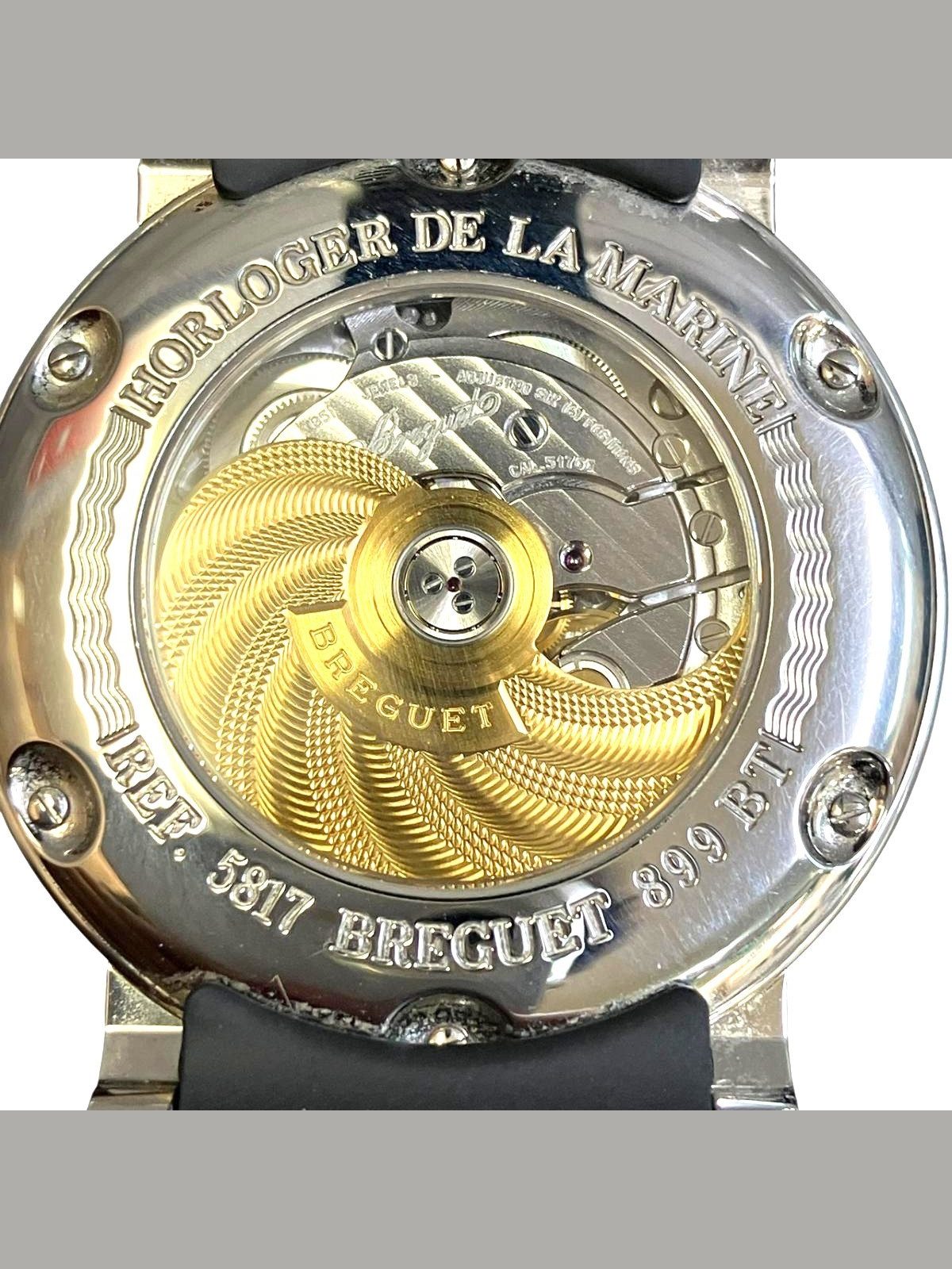 Breguet Marine 2 Large Date 5817ST / 12 / 5V8 Stainless Steel 39mm Men's #WPW804
