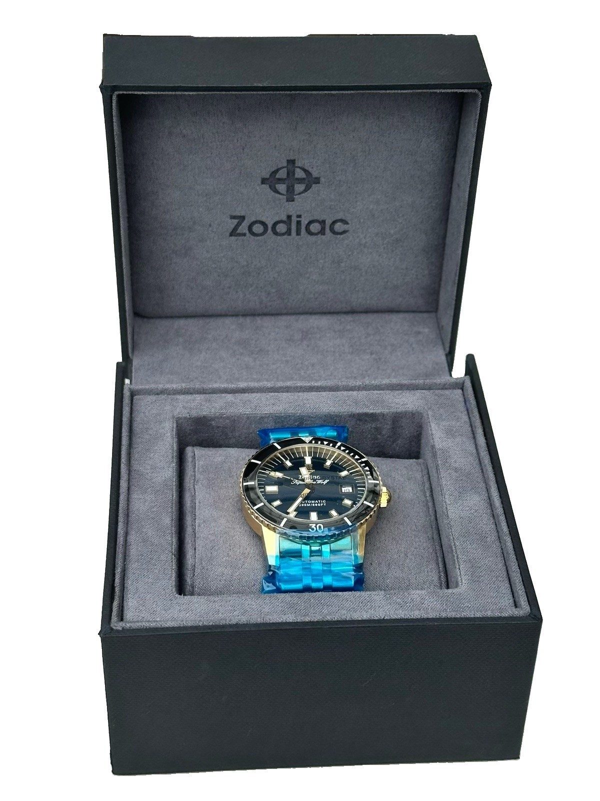 Zodiac New Zodiac Super Sea Wolf Compression ZO9308 18K Gold Limited Edition