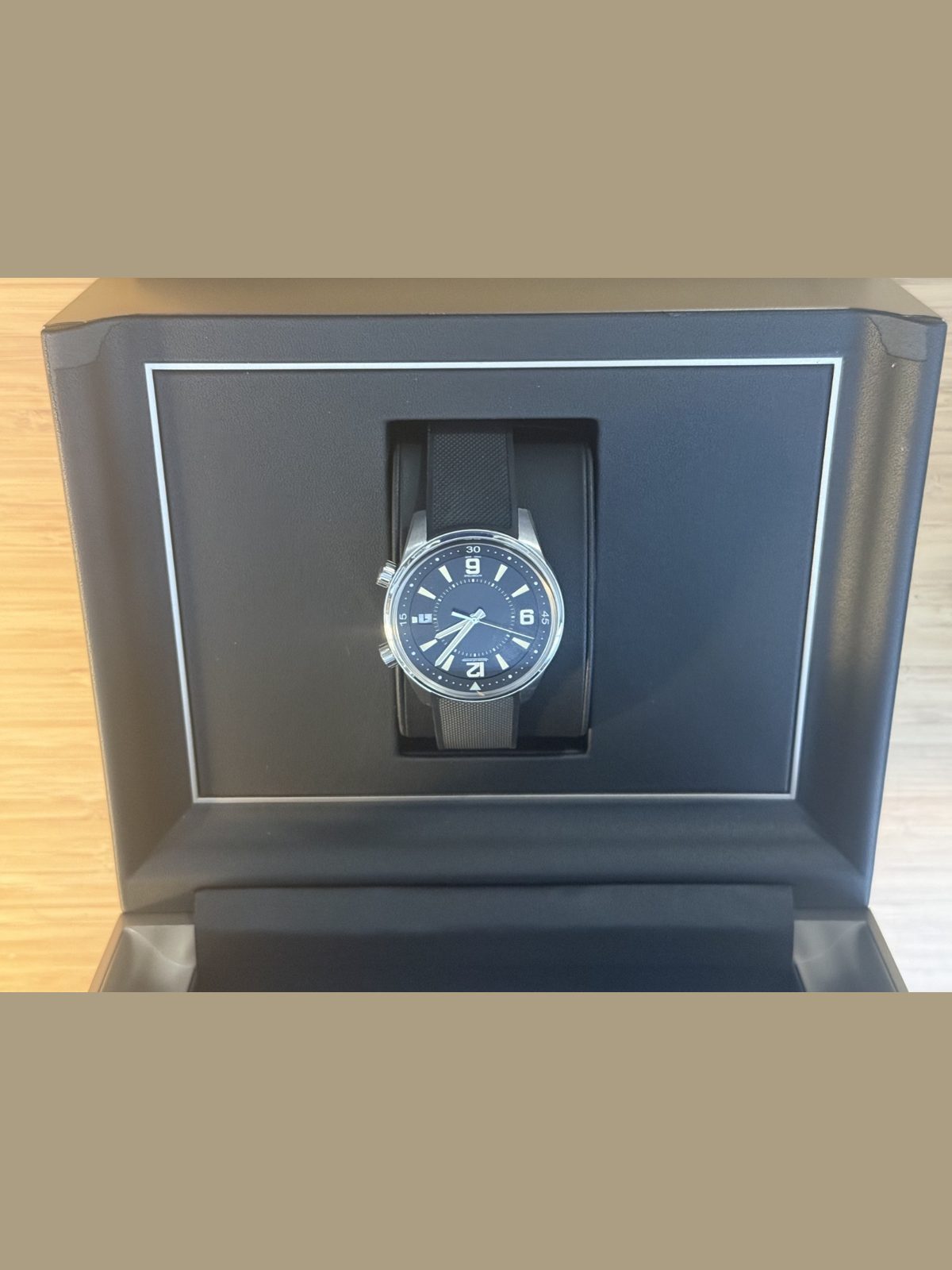 Jaeger-LeCoultre 2019 Jaeger-LeCoultre Polaris Date 42mm Stainless Steel Rubber Strap