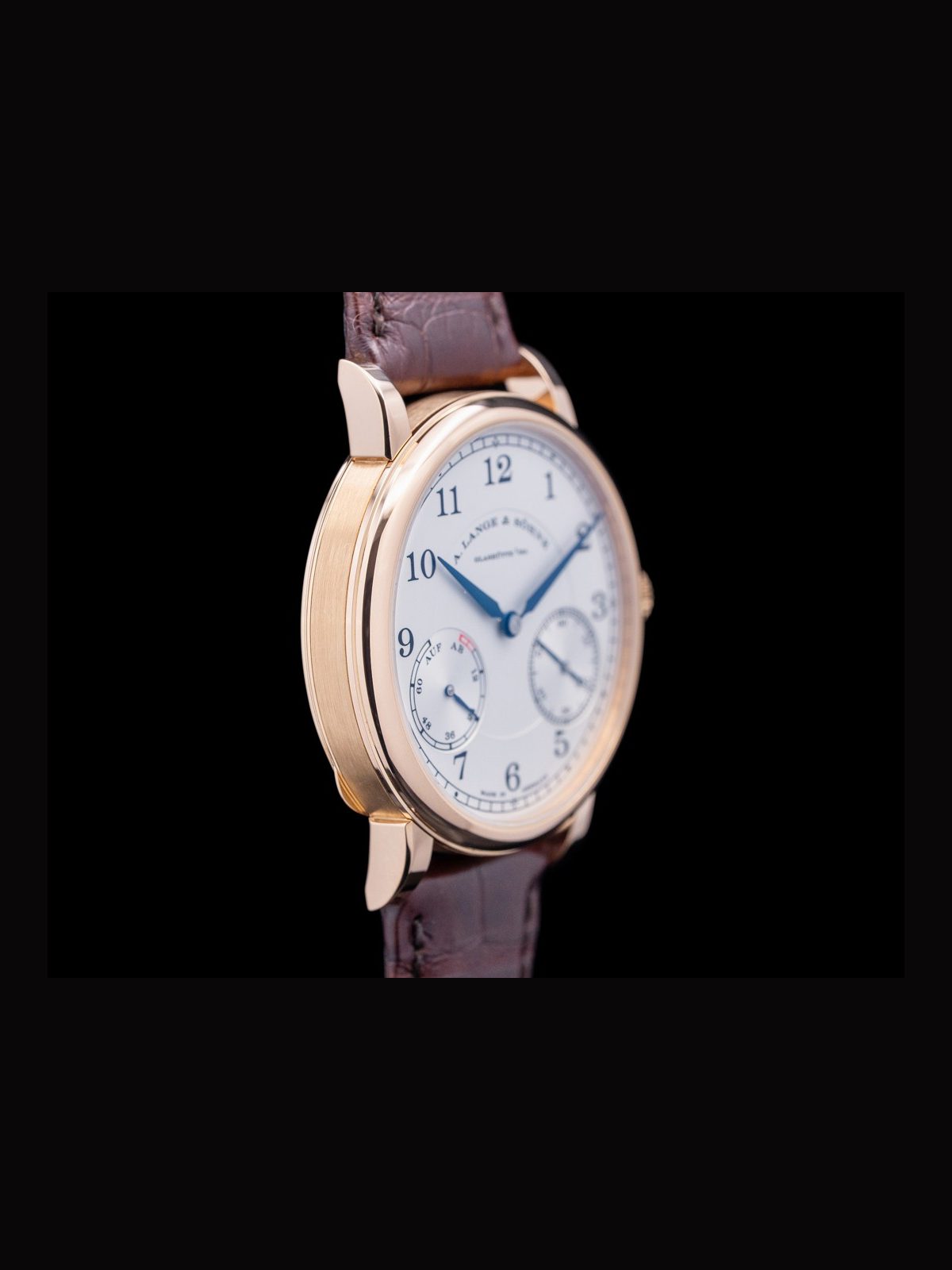 A. Lange & Söhne 1815 Up Down "Suarez Edition" 18K Rose Gold Silver Dial LIMITED