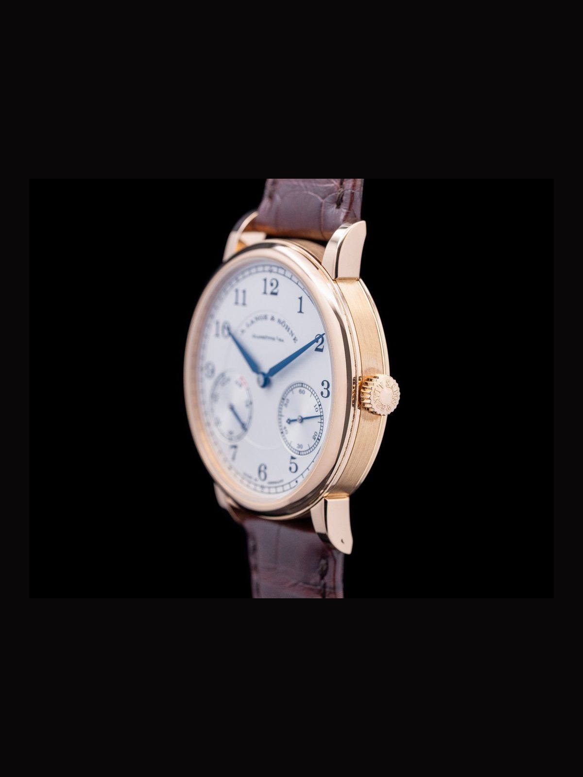 A. Lange & Söhne 1815 Up Down "Suarez Edition" 18K Rose Gold Silver Dial LIMITED
