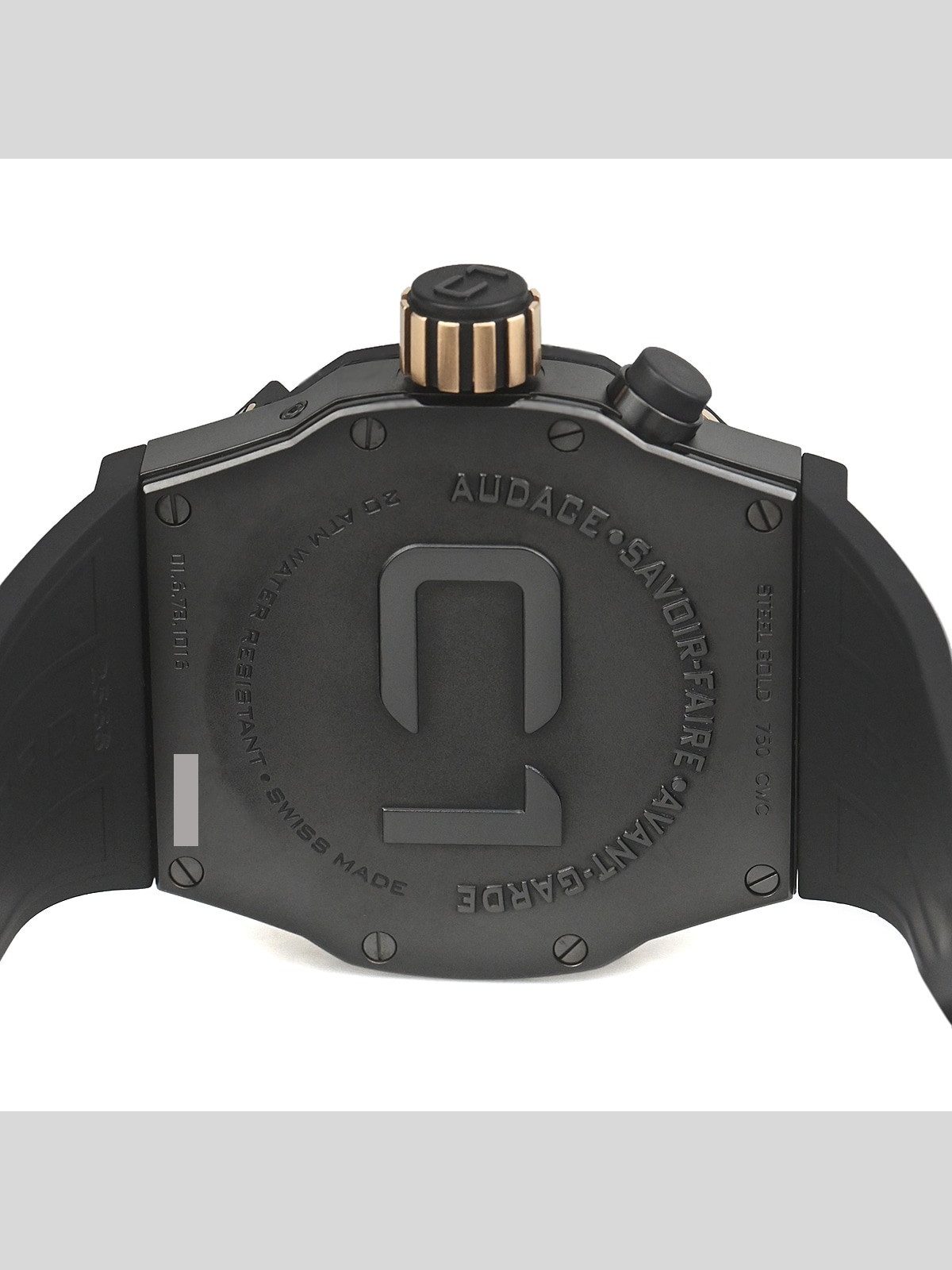 Concord C1 Worldtimer Night Race 0320049 Luxury Black Gold Men's Watch Serviced