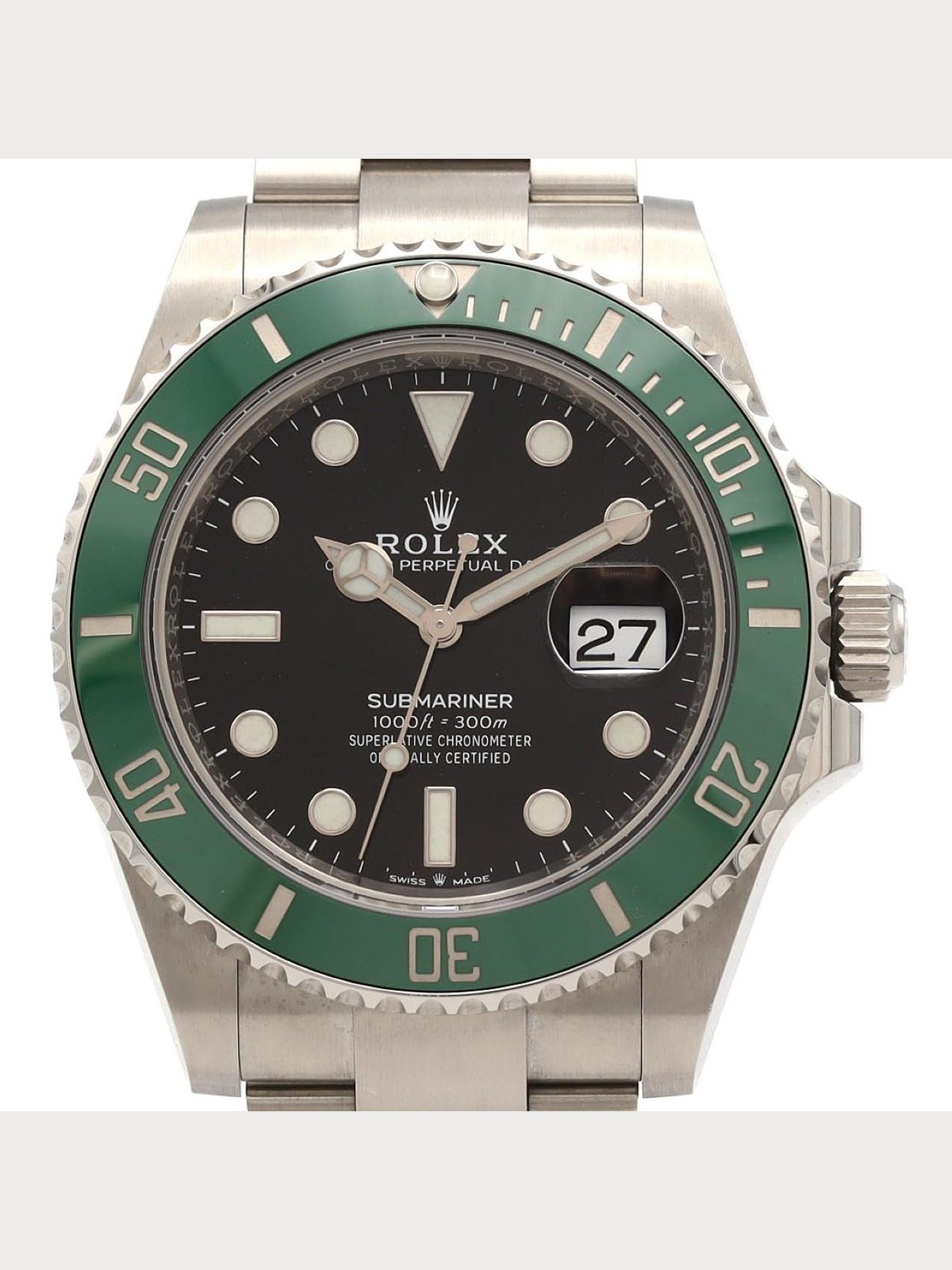 ROLEX Authentic Rolex Submariner Date 126610LV Stainless Steel Mechanical Automatic Watch