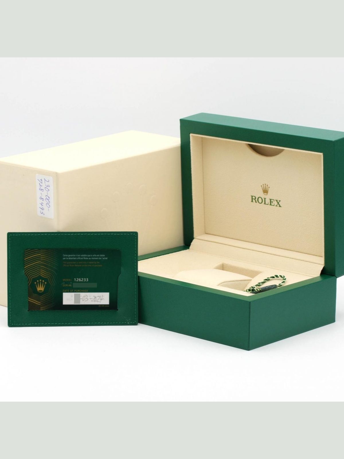 ROLEX Authentic Rolex Datejust 126233 SSxYG Mechanical Automatic Random Number #23...
