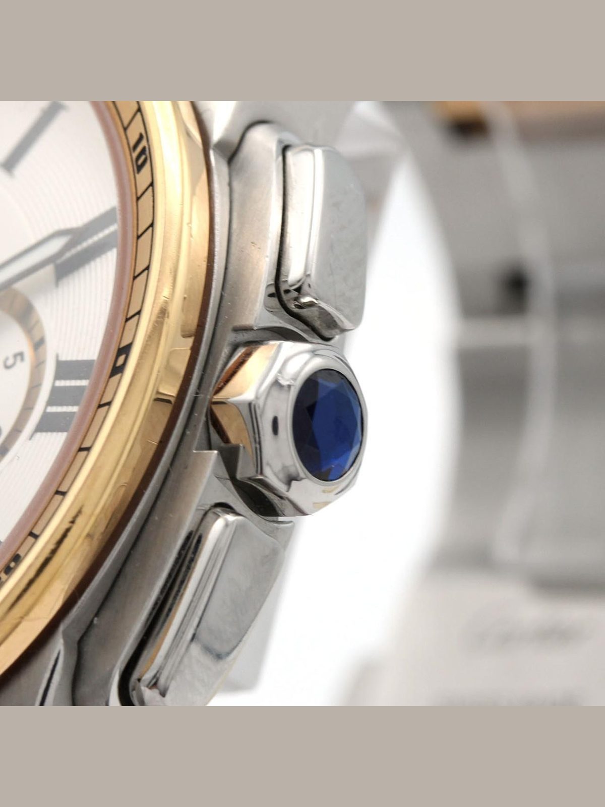 CARTIER Authentic Cartier Calibre de Cartier Chrono PG Combination