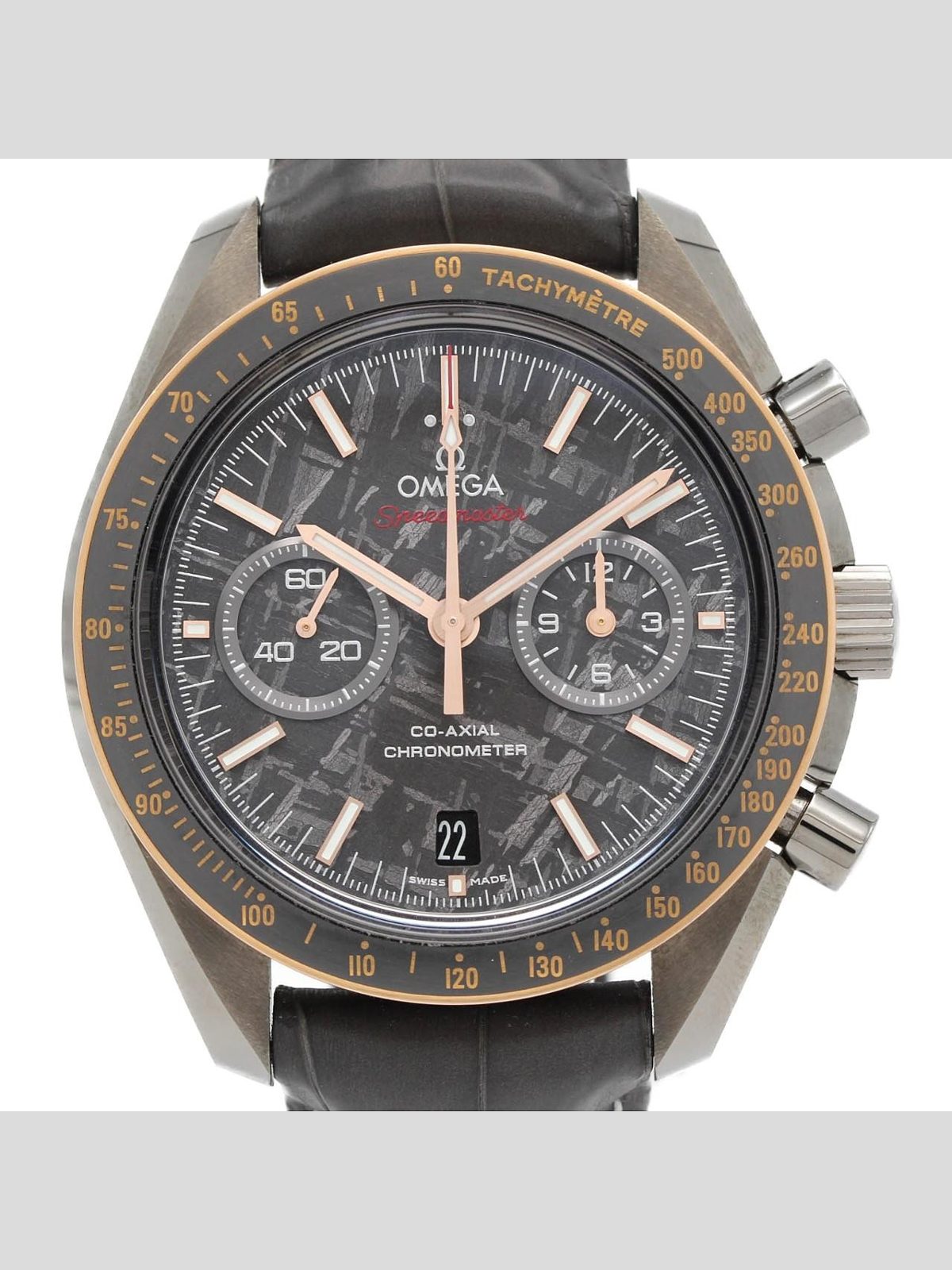 OMEGA Authentic Omega Speedmaster Grey Side of the Moon Meteorite 311.63.44.51.99....
