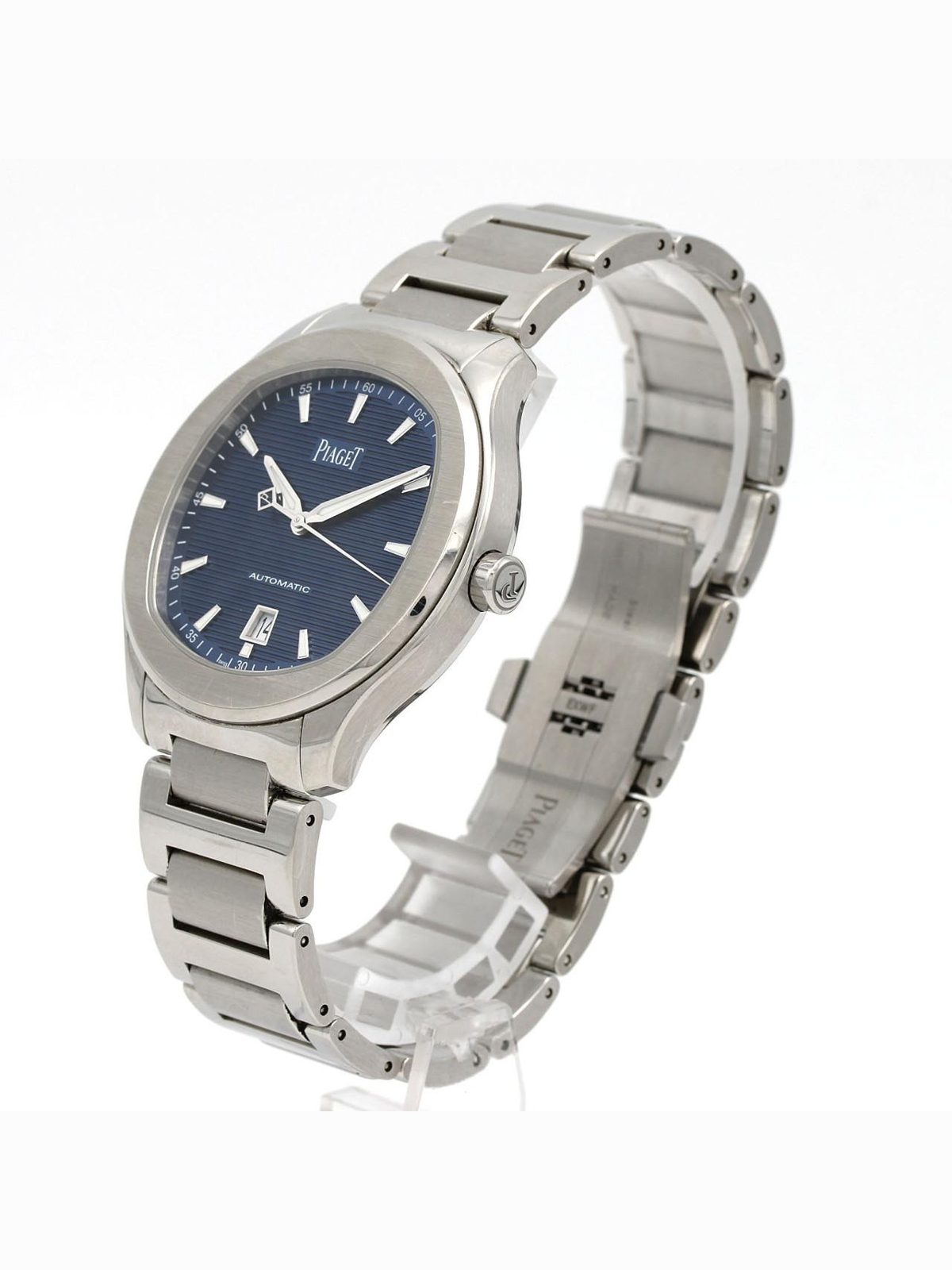 PIAGET Authentic [Unserviced - Value Price] PIAGET Polodate P11268/G0A41002 Stainless Steel Mechanical Automatic Watch