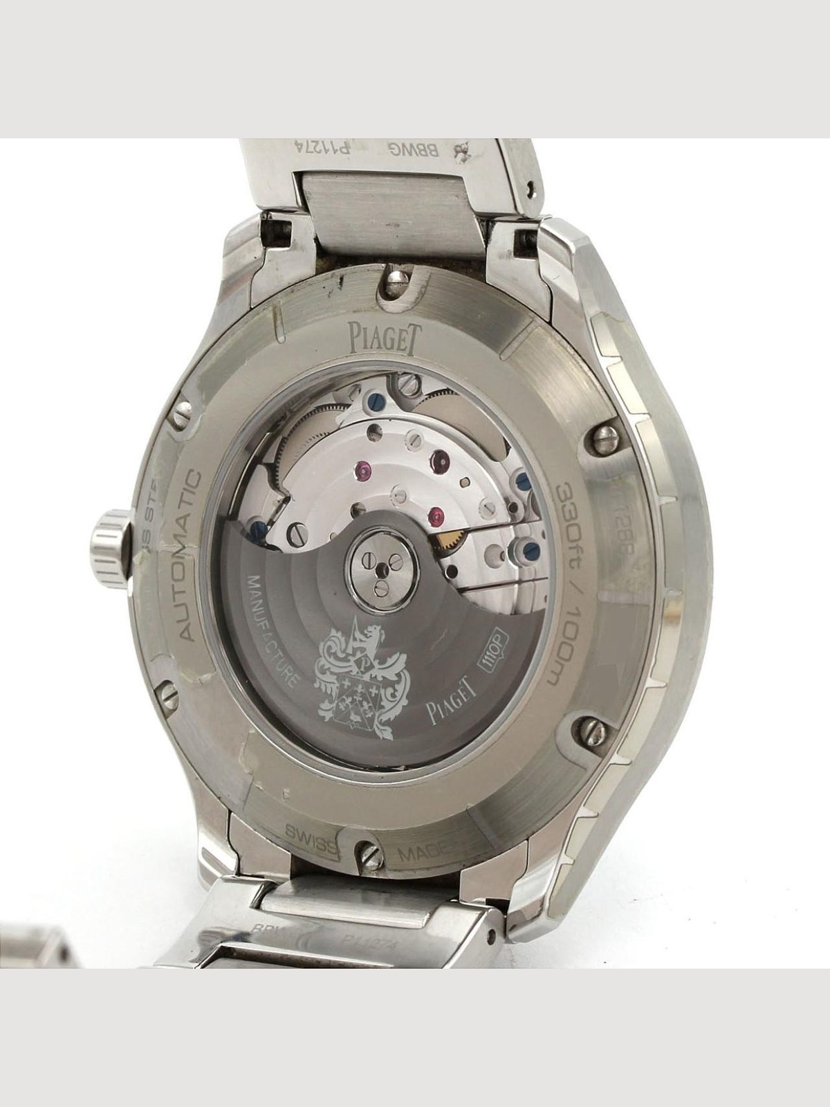 PIAGET Authentic [Unserviced - Value Price] PIAGET Polodate P11268/G0A41002 Stainless Steel Mechanical Automatic Watch