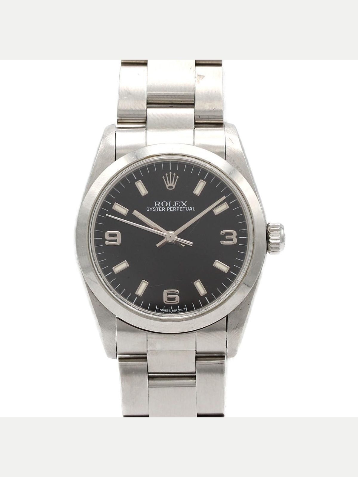 ROLEX Authentic [Unserviced - Value Price] Rolex Oyster Perpetual 77080 Stainless ...