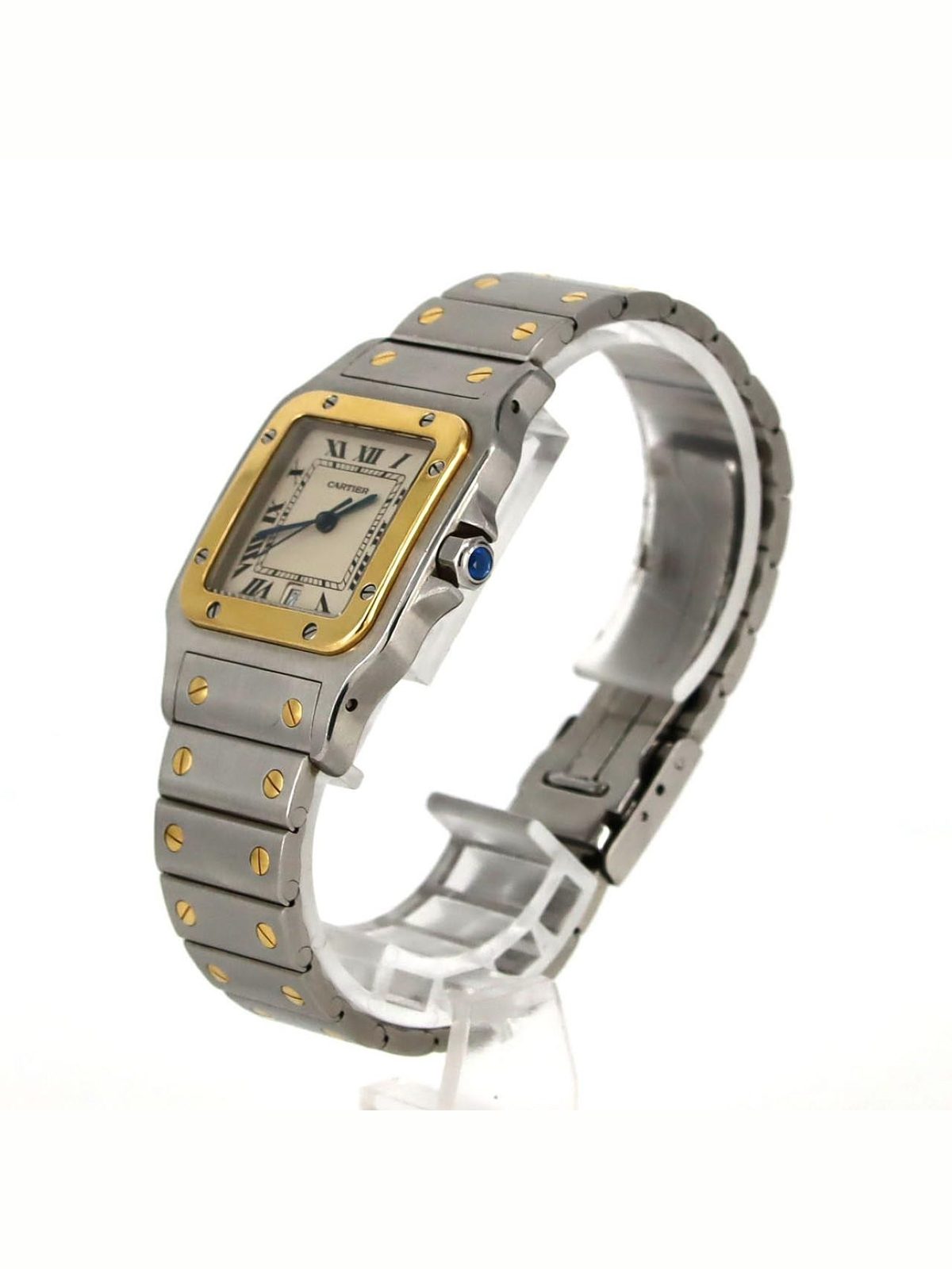 CARTIER Authentic [Unserviced - Value Price] Cartier Santos Galbee LM Two-Tone W2001...