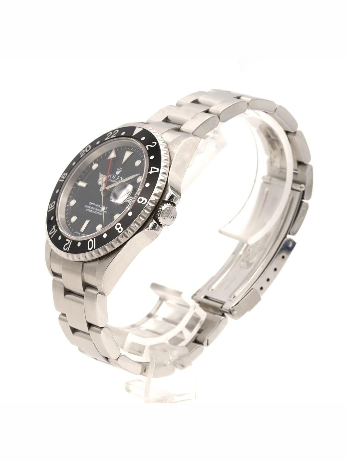 ROLEX Authentic [Unserviced - Value Price] Rolex GMT-Master II 16710 Stainless Steel