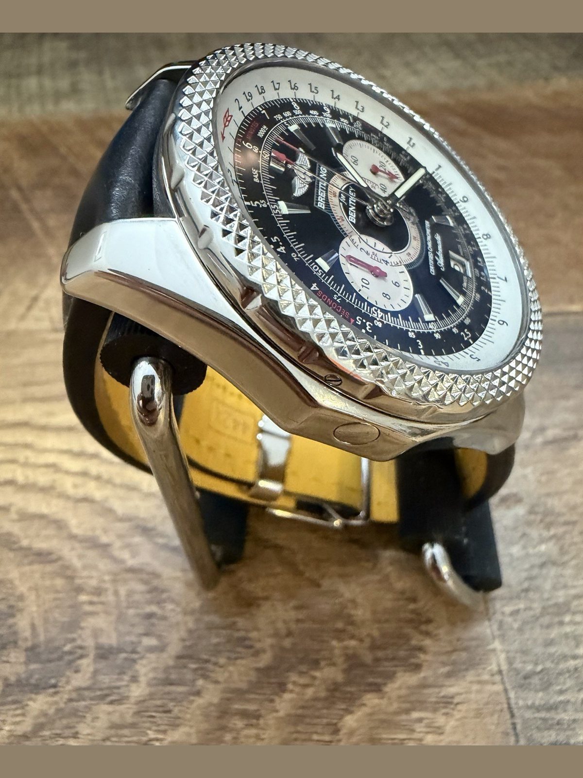 Breitling Bentley Supersports A26364 Automatic Chronograph Black Dial Watch
