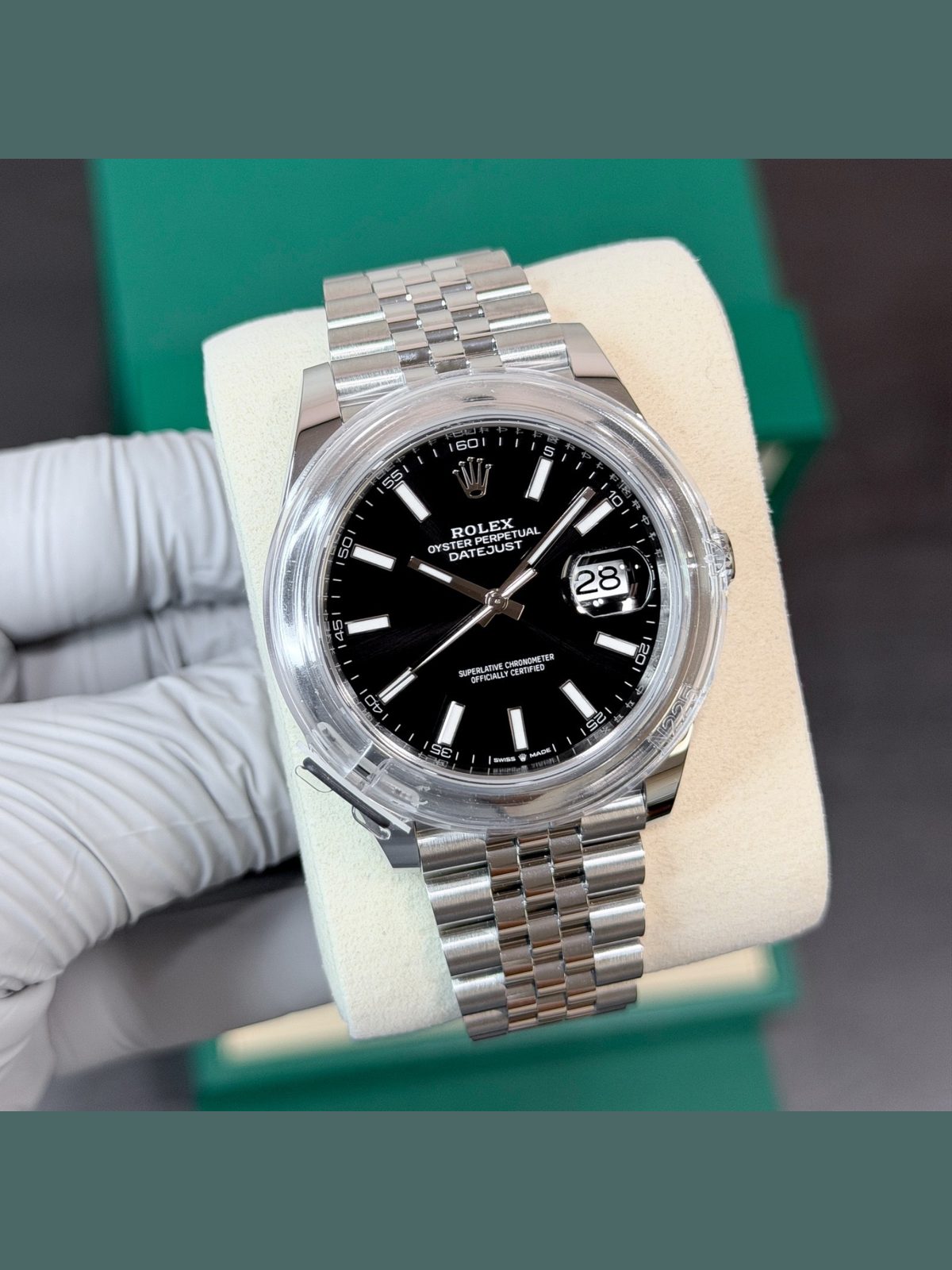 Rolex Datejust 41 mm NEW 2026 JUNE 126300 Black Jubilee