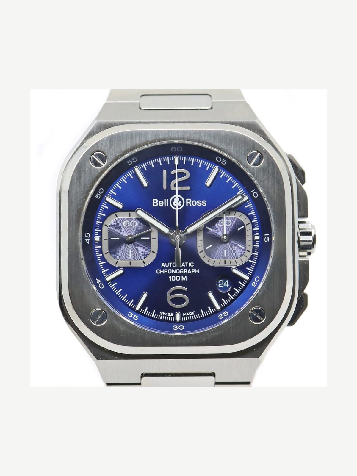 BELL&ROSS BR05 Chronograph BR05C-BLU-ST/SST TO320499