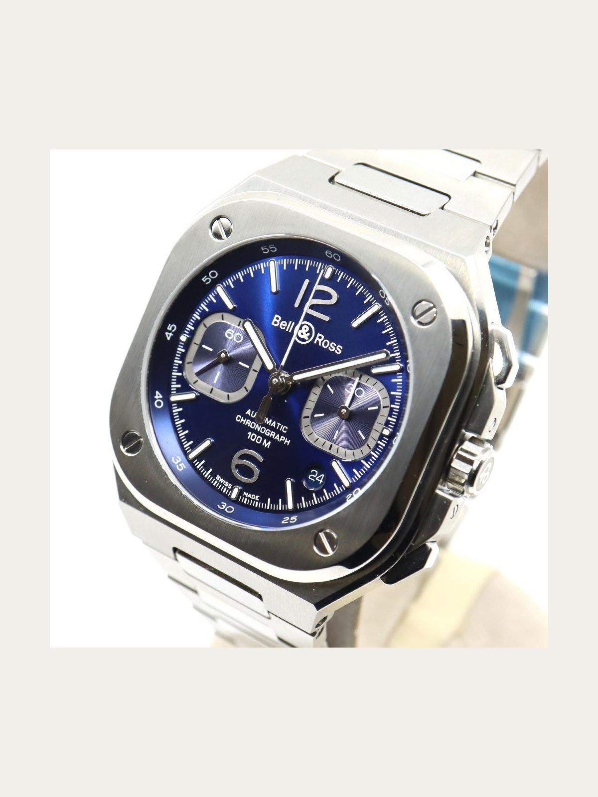 BELL&ROSS BR05 Chronograph BR05C-BLU-ST/SST TO320499