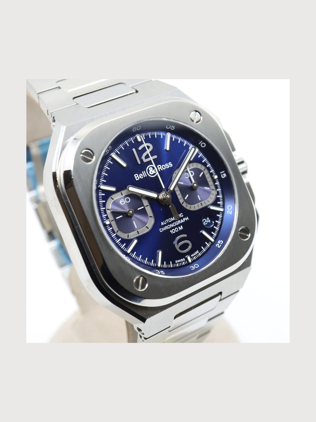 BELL&ROSS BR05 Chronograph BR05C-BLU-ST/SST TO320499